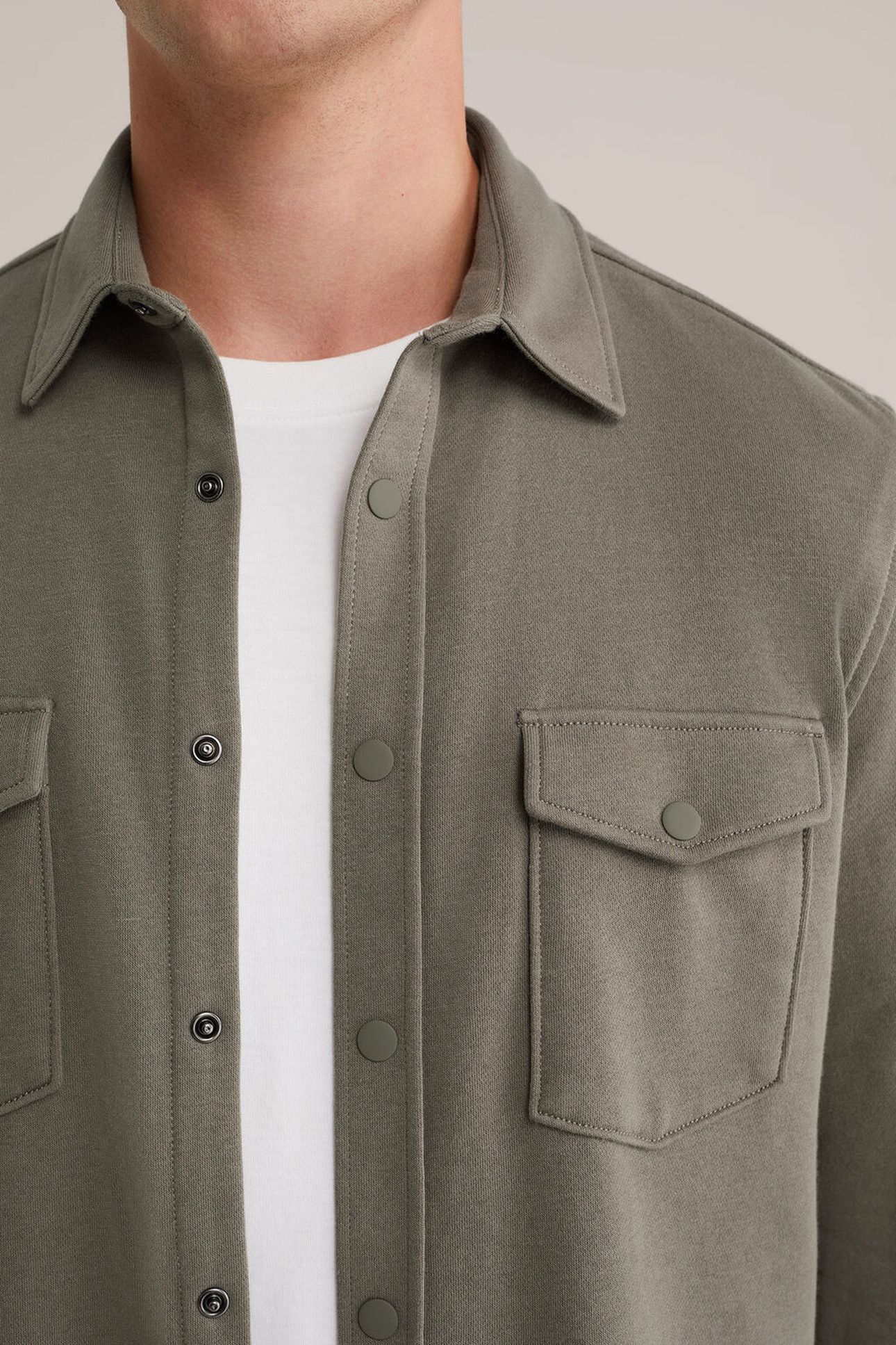 OVERSHIRT OLIVE GREEN 5