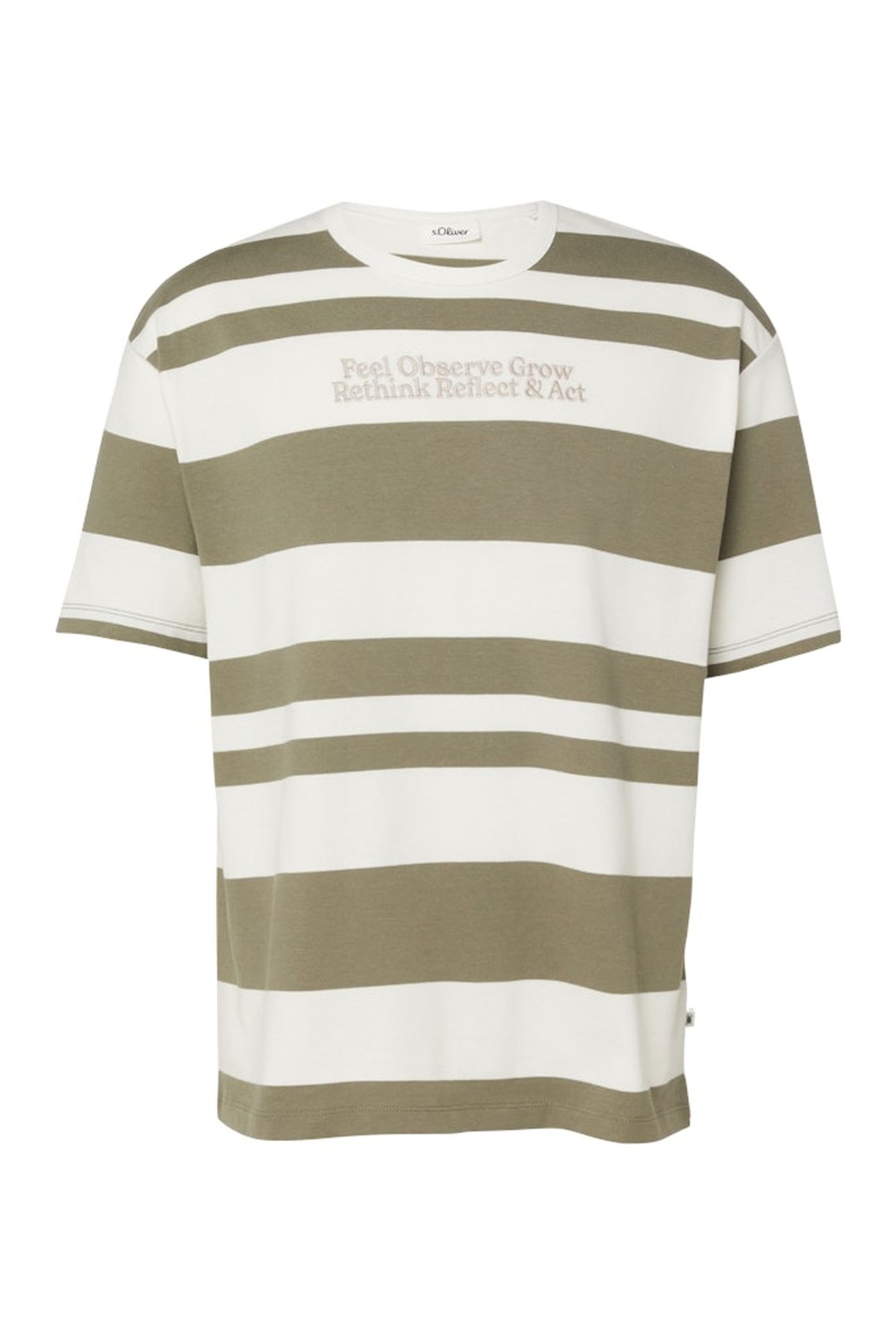 S.OLIVER T-SHIRTS ARMY GREEN 8