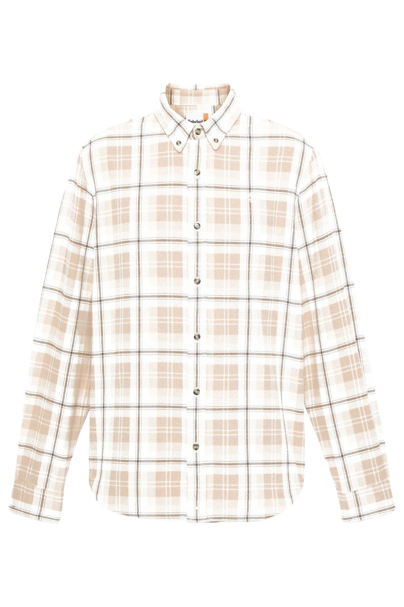 MIDWEIGHT FLANNEL CHECK SHIRT ANGORA YD 3