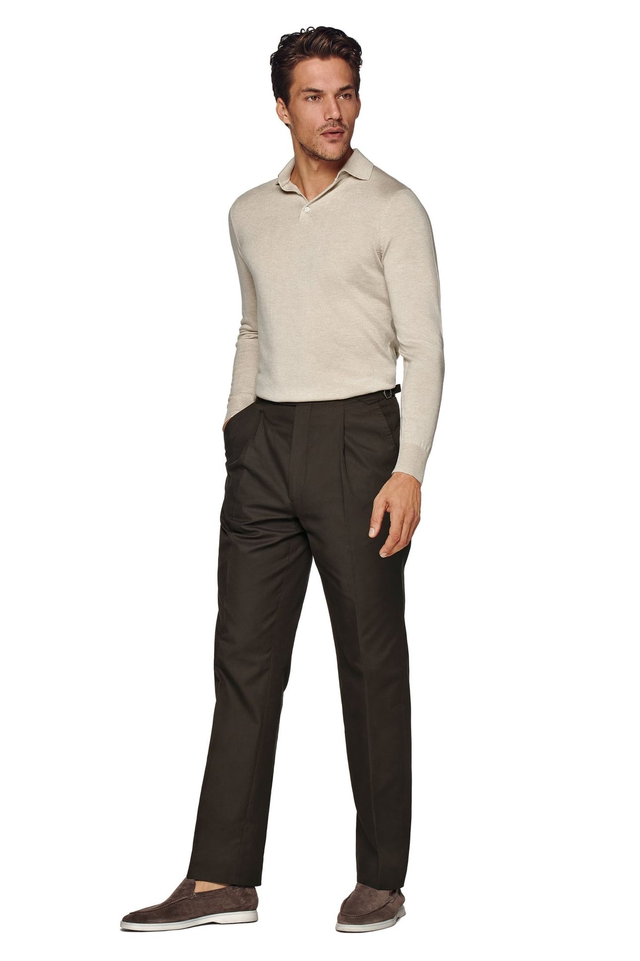 LS POLO LUX POLO SAND 1