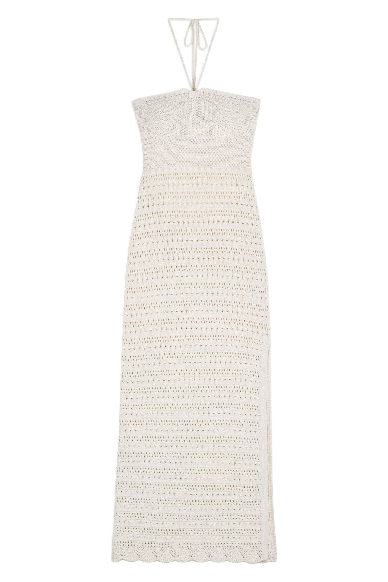 ROBE CALUNE ECRU 4