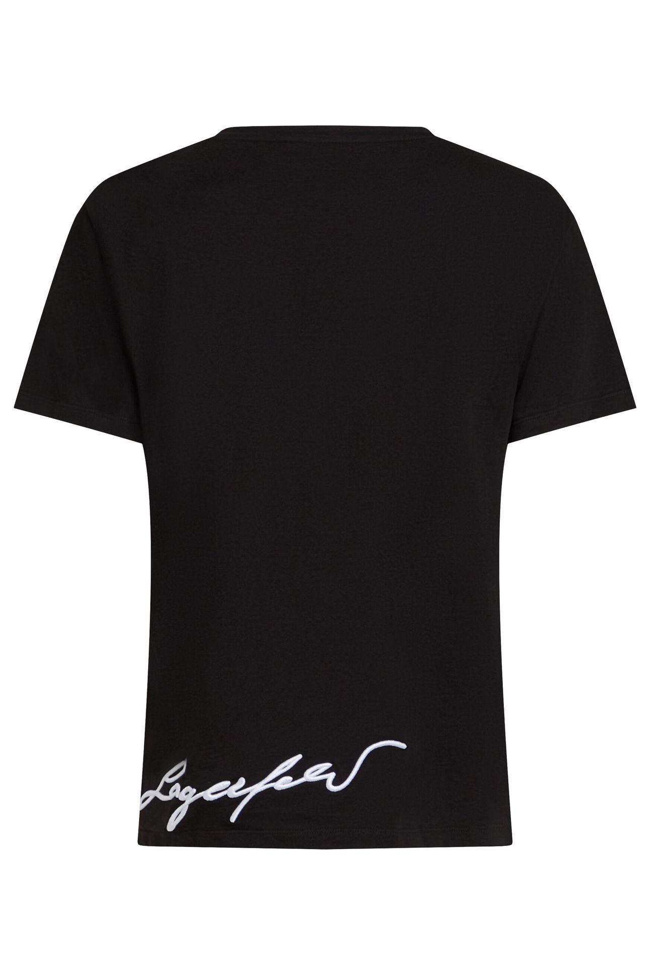SIGNATURE EDGE V-NECK T-SHIRT BLACK 2