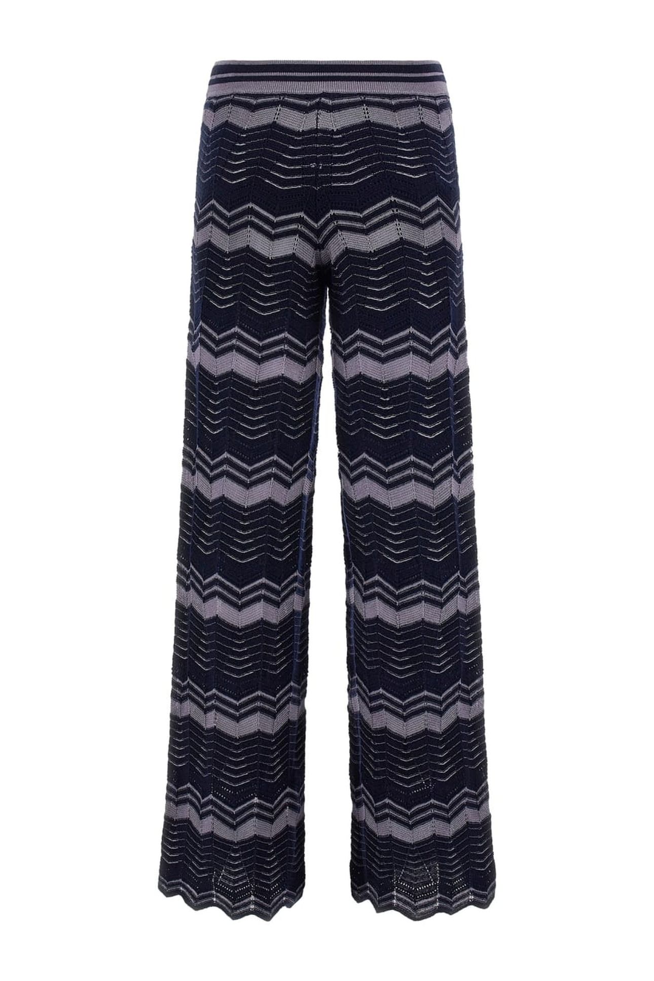 RITA WIDE LEG PANT S NAVY AND SPRING IRIS 2