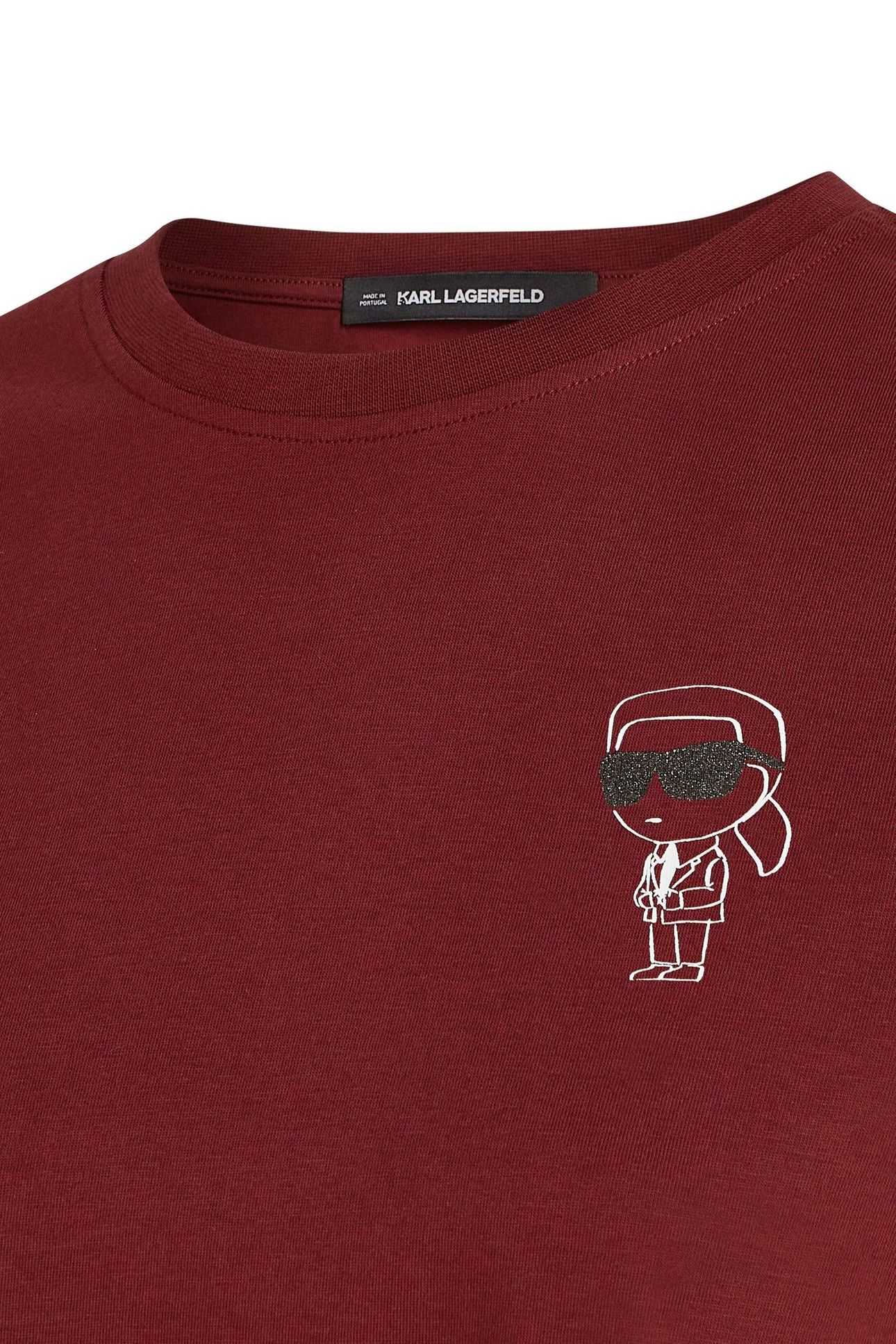 IKON PRINT T-SHIRT TAWNY PORT 3
