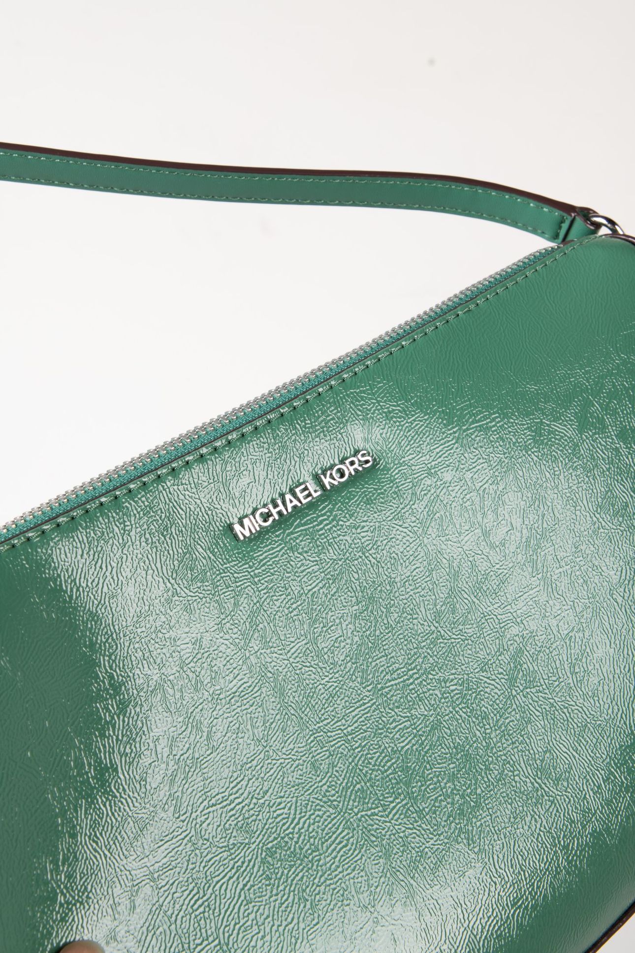 LARGE POUCHETTE SHOULDER BAG PINE GREEN 4
