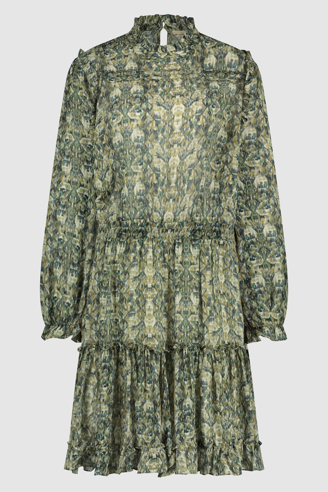 SAMMY DRESS BLURRY BLUE 1