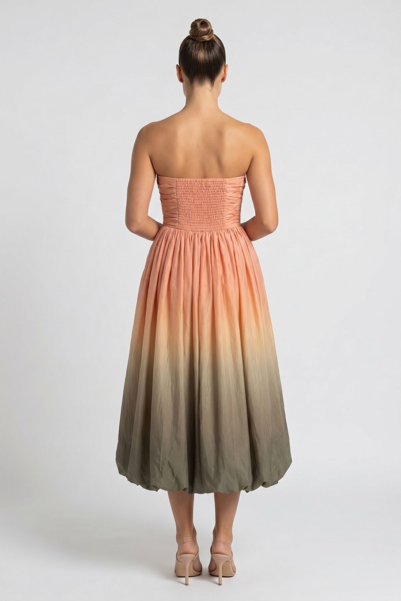 SONYA TREASURE DRESS KHAKI 2