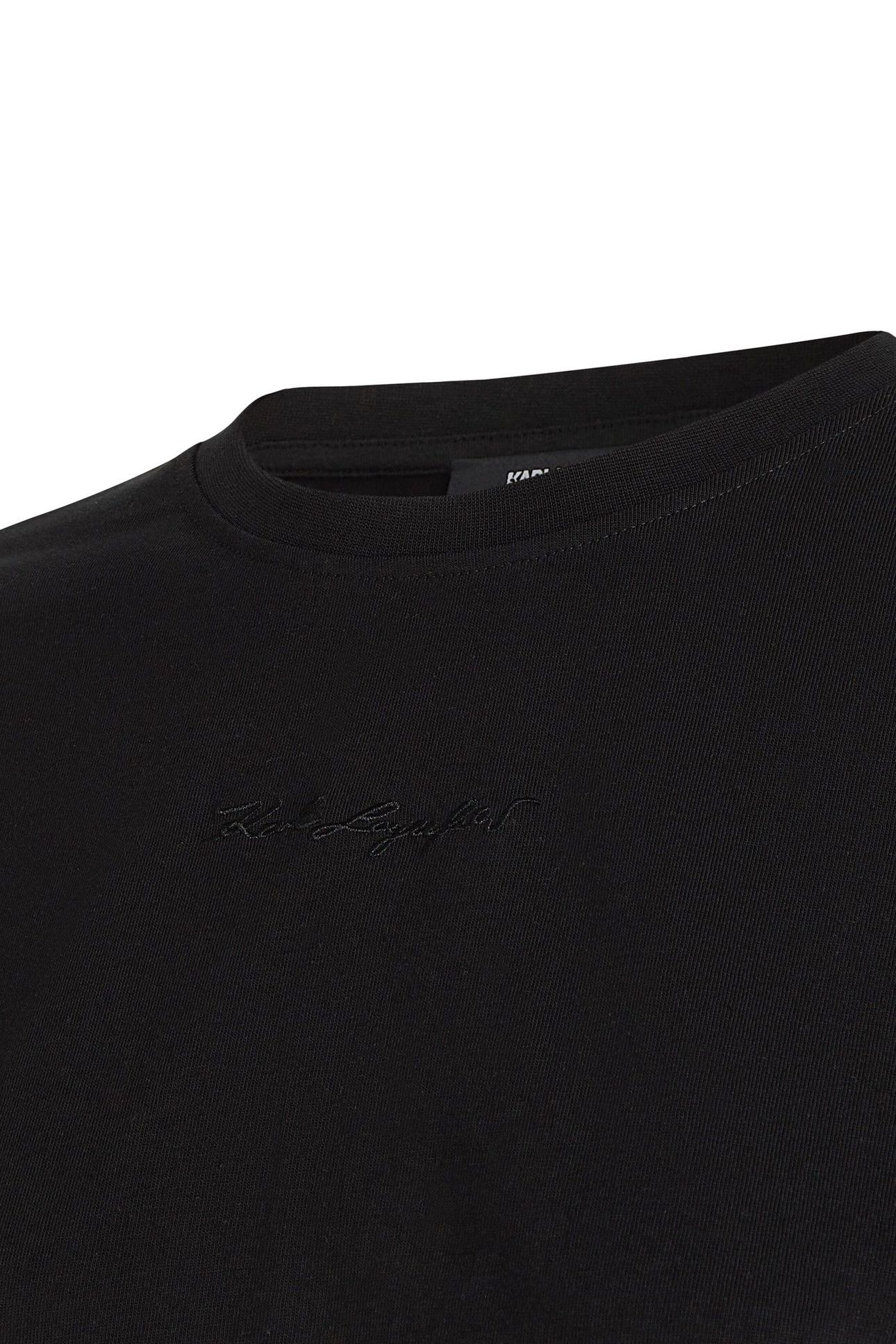 EMBELLISHED SLV BOXY T-SHIRT BLACK 3