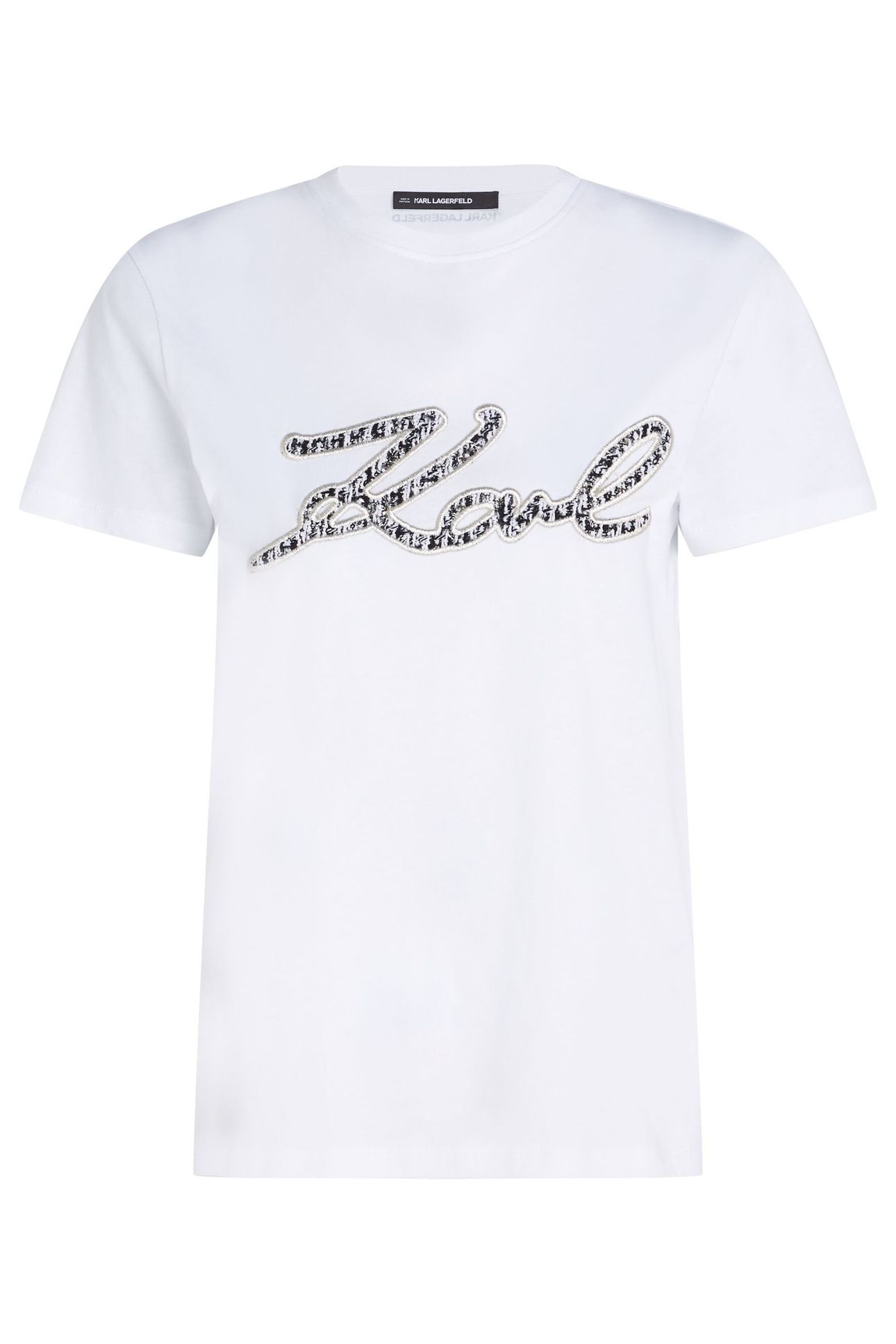 BOUCLE KARL SIGNATURE T-SHIRT WHITE 3