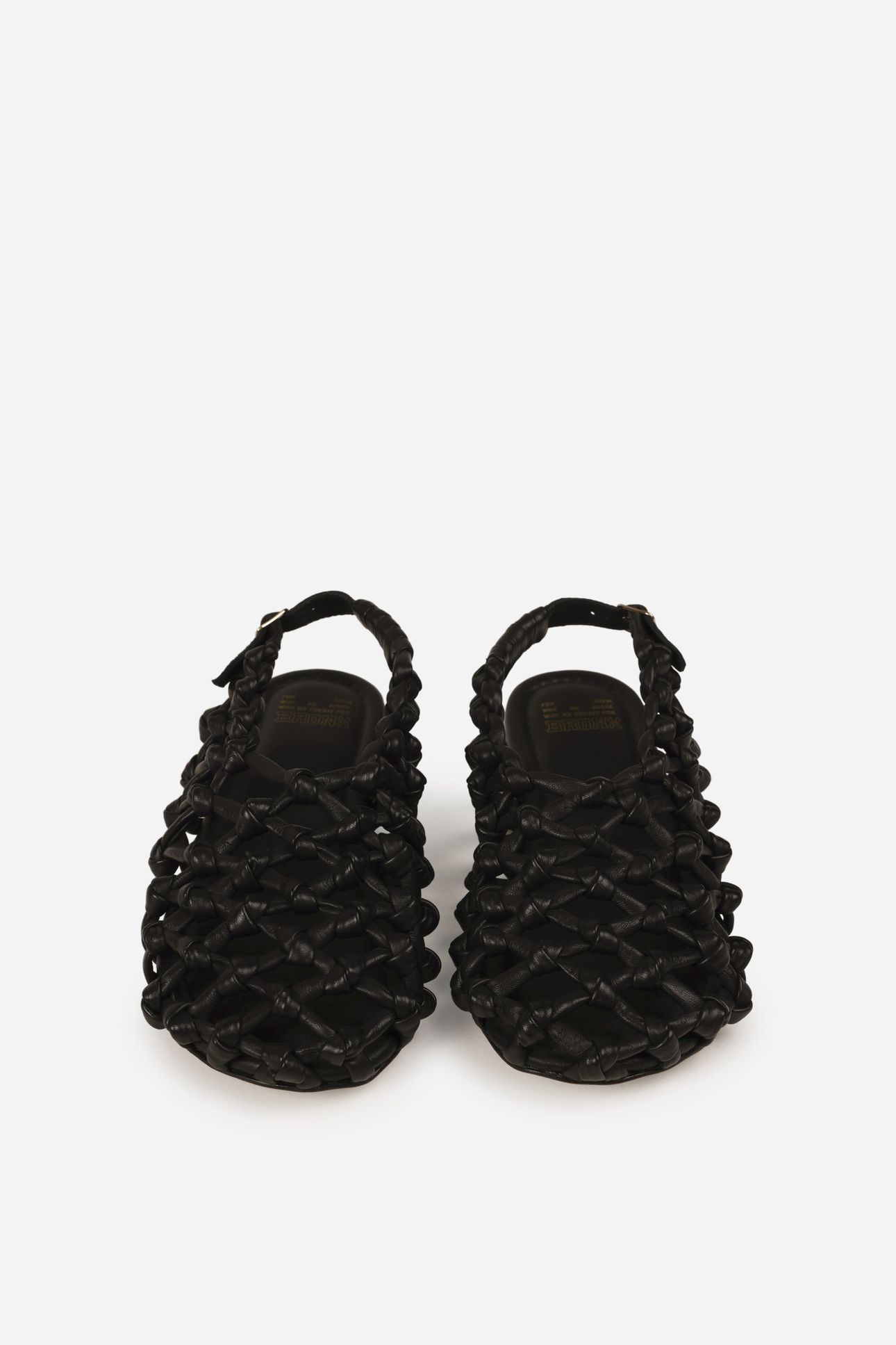 ANN-AYA SANDAL BLACK 6
