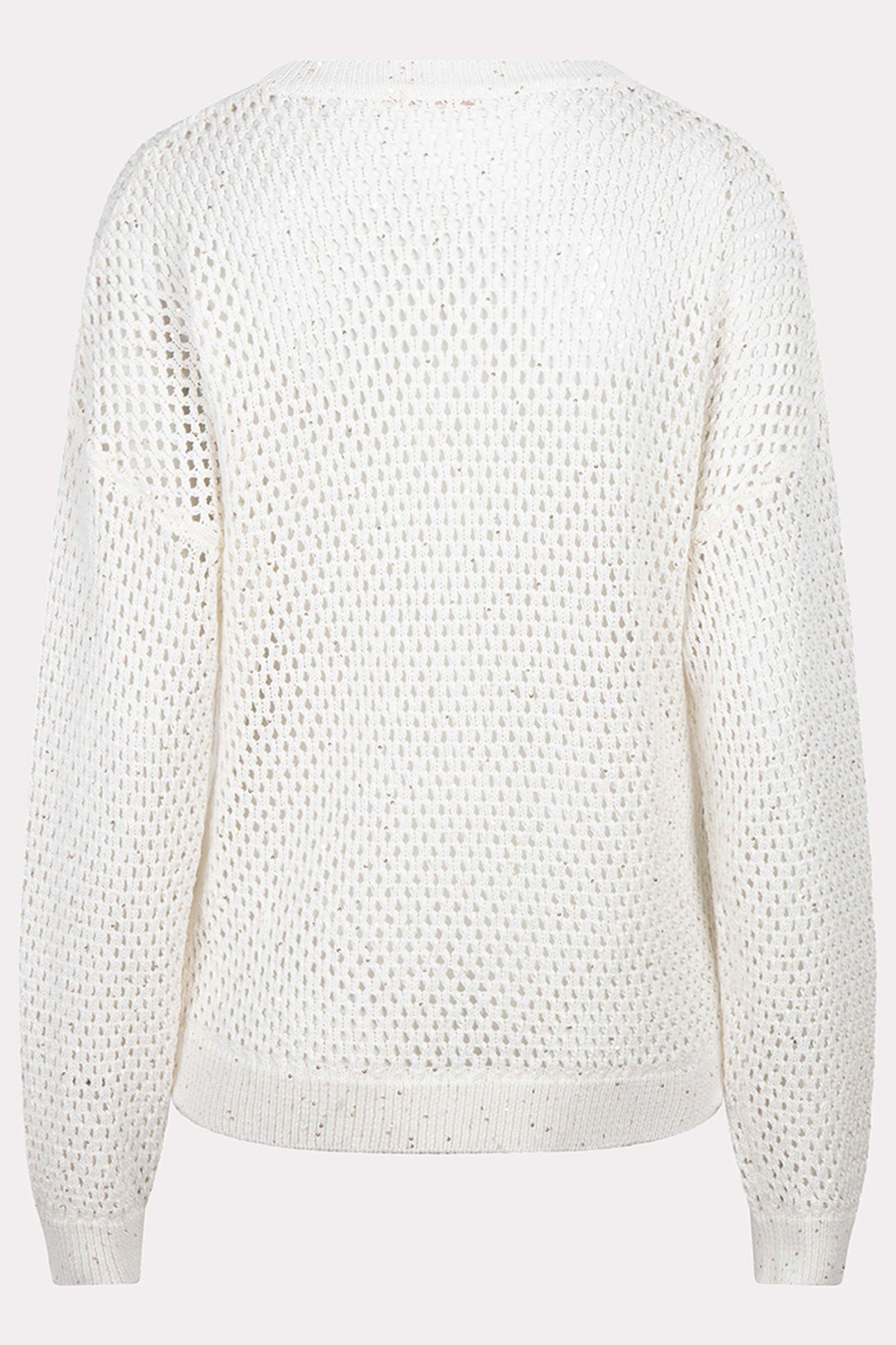 SWEATER COTTON SEQUINS OFF WHITE 6