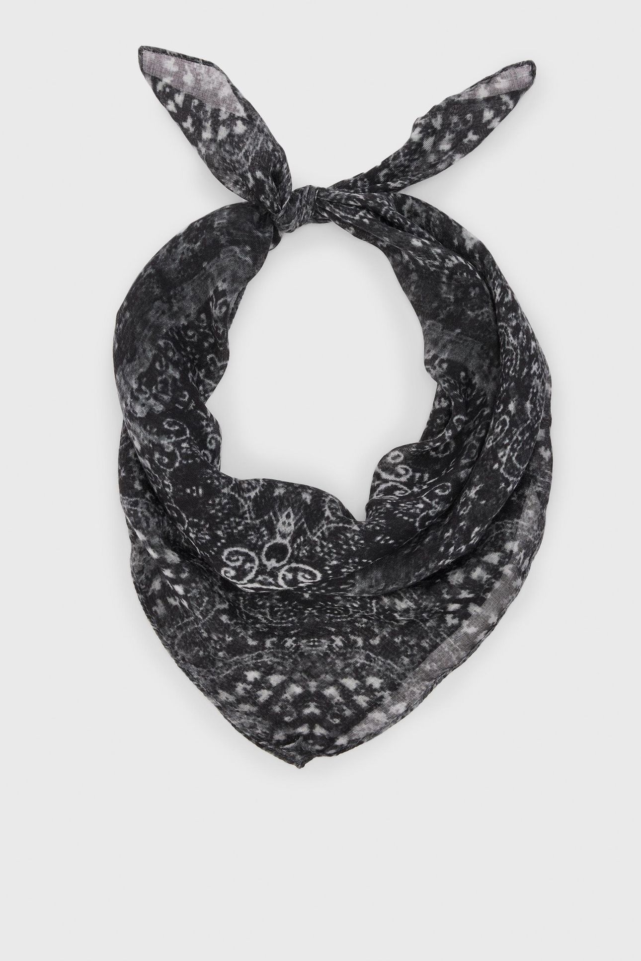 DISTRESSED PAISLEY PRINTE STEEL GREY 1