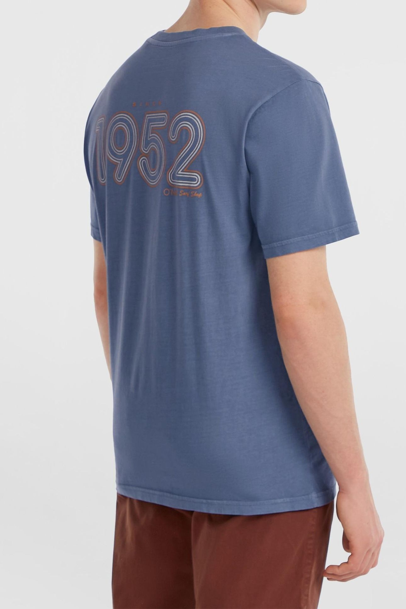 O'RIGINALS RETRO BACK PRINT T-SHIRT MOZART BLUE 3