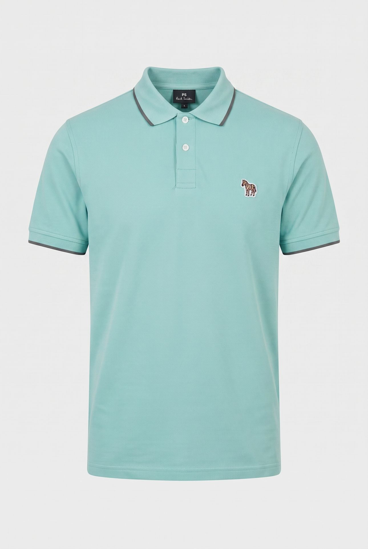 REG POLO SS ZEB BADGE PASTEL 3