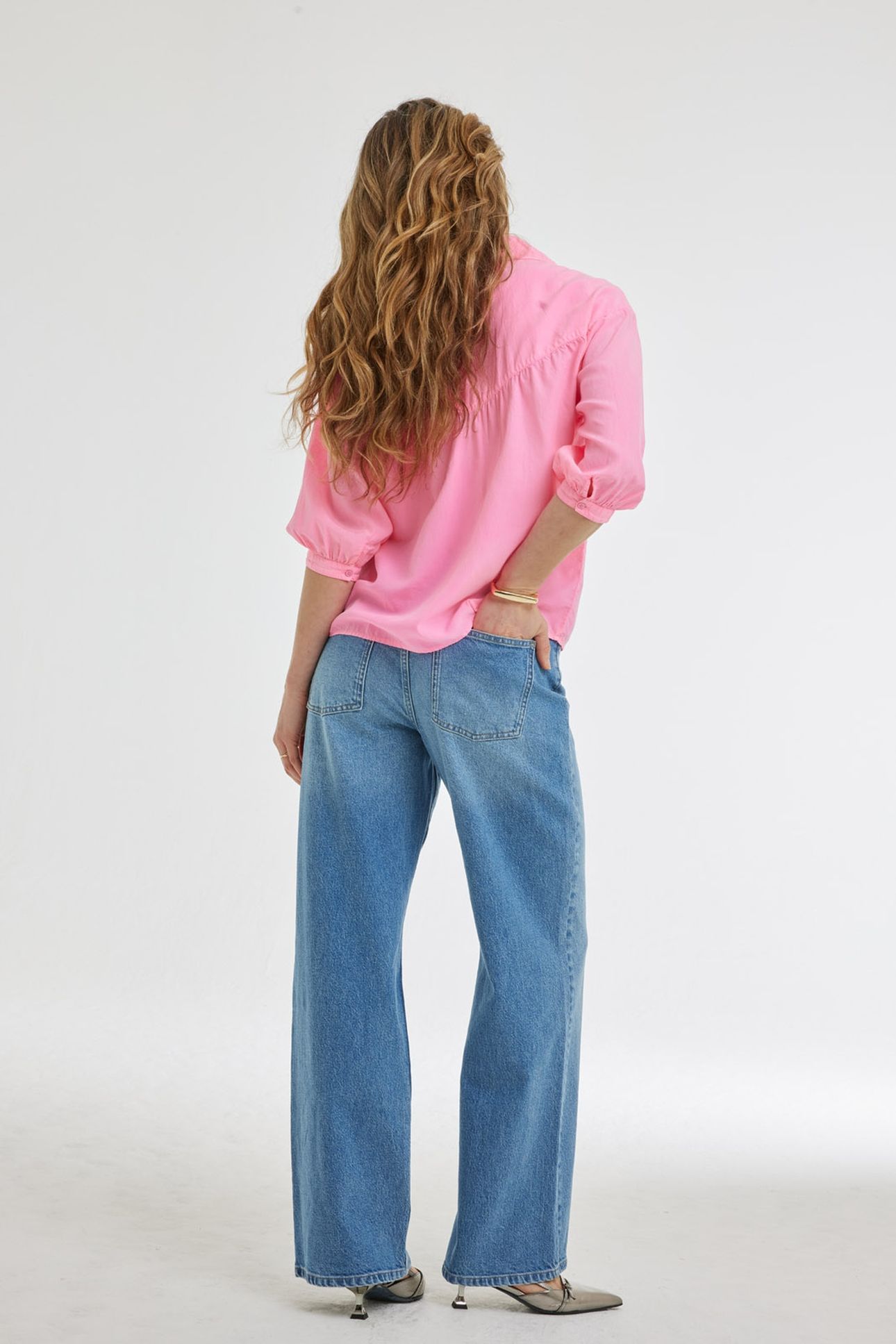 BLOUSE NENA NEON PINK 3
