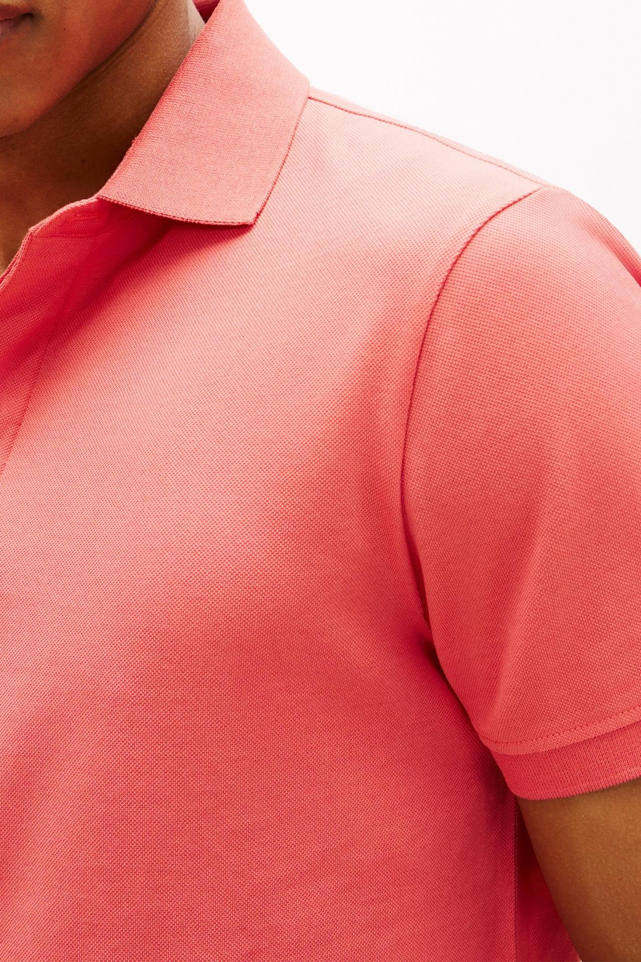 HIDDEN PLACKET REGULAR POLO VINTAGE RED 5