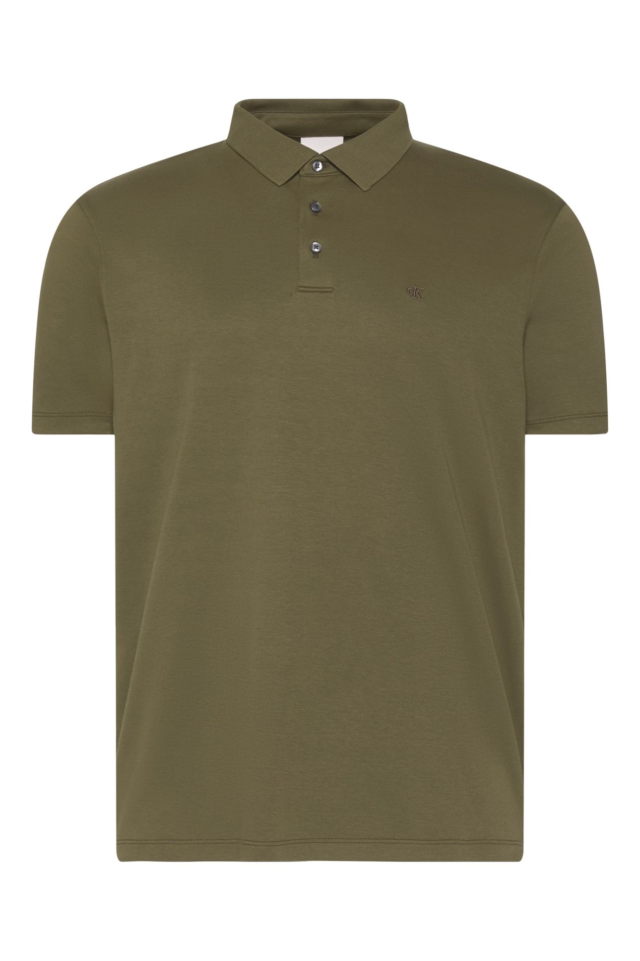 SS SUPIMA CHEST EMB TEE CRUDE GREEN 5
