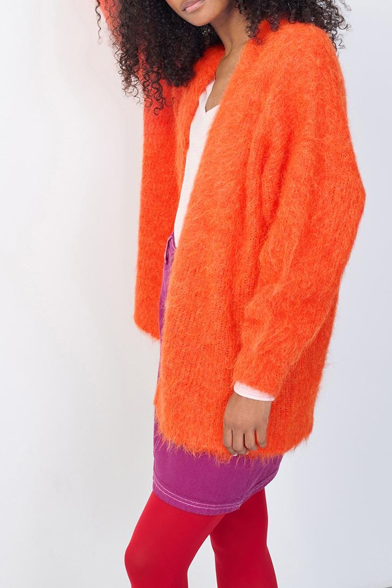 BYMI CARDIGAN ORANGE SANGUINE CHINE 9