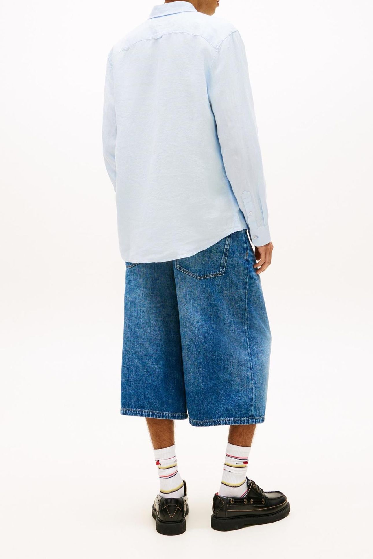 TJM REGULAR LINEN SHIRT SWEET BLUE 3