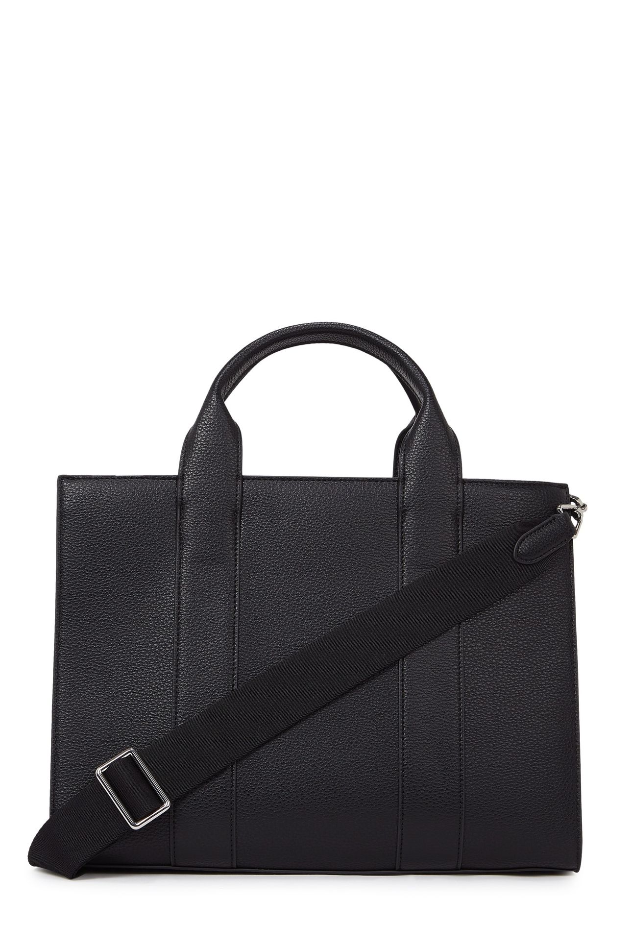 K/RSG PEBBLE SQUARE MED TOTE BLACK 2
