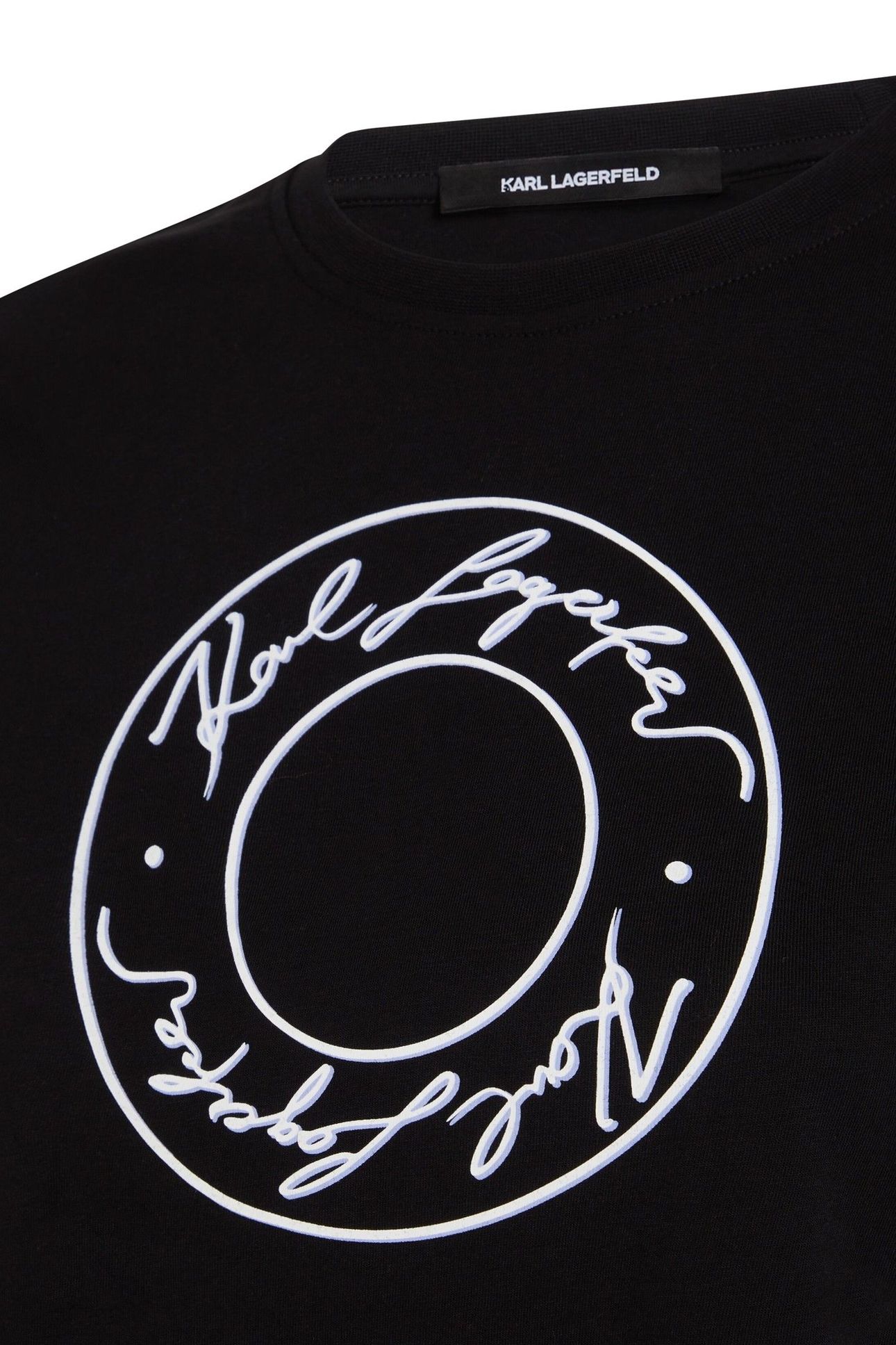 BIG LUNA PRINT T-SHIRT BLACK 3
