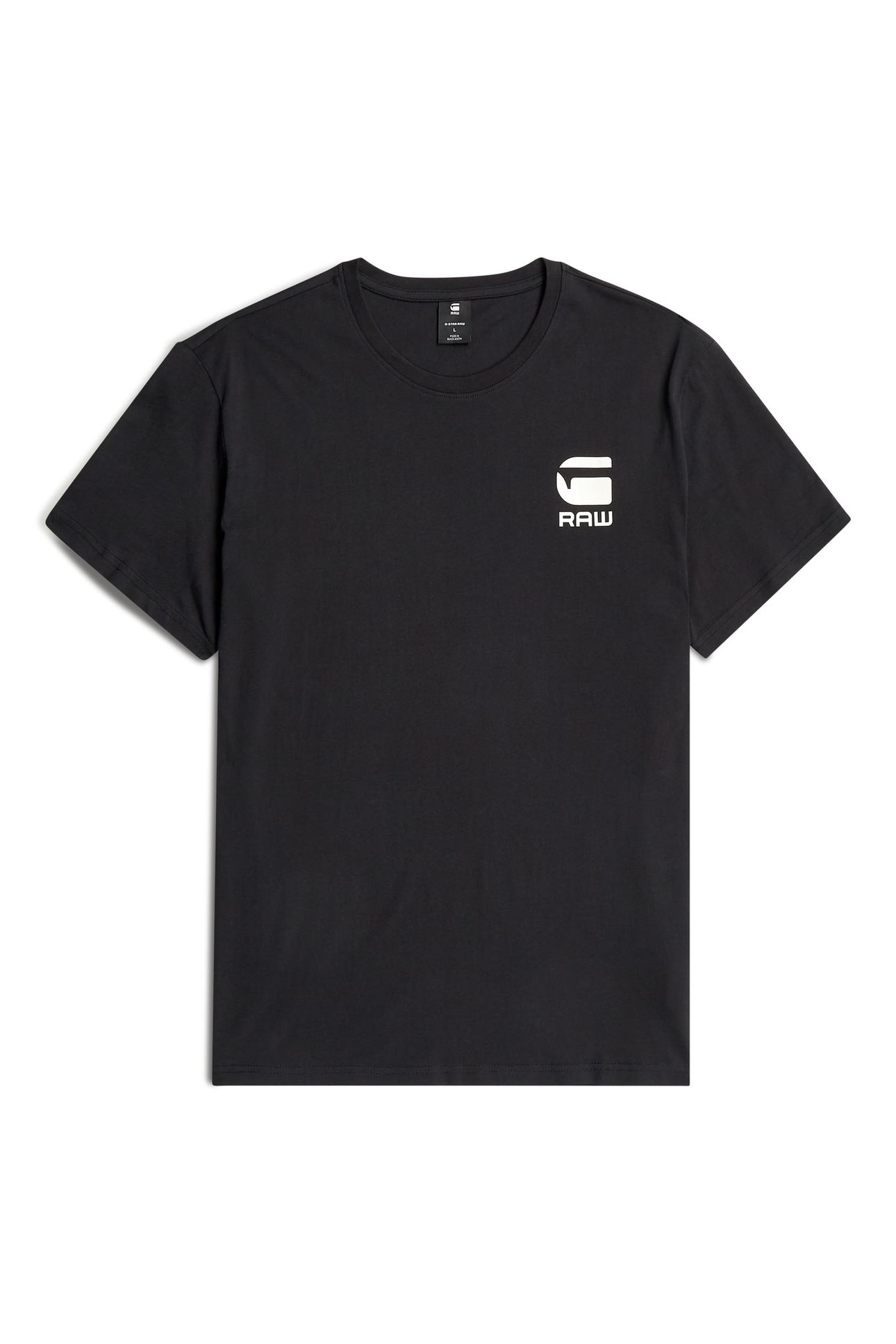 CHEST LOGO T-SHIRT BLACK 3