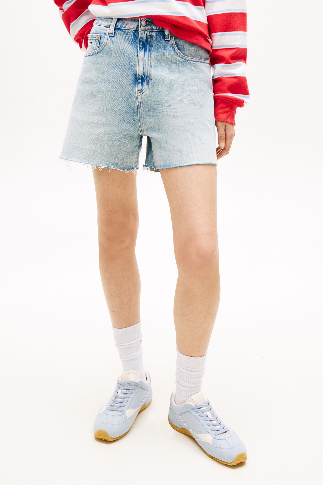 MOM SHORT DENIM LIGHT 1