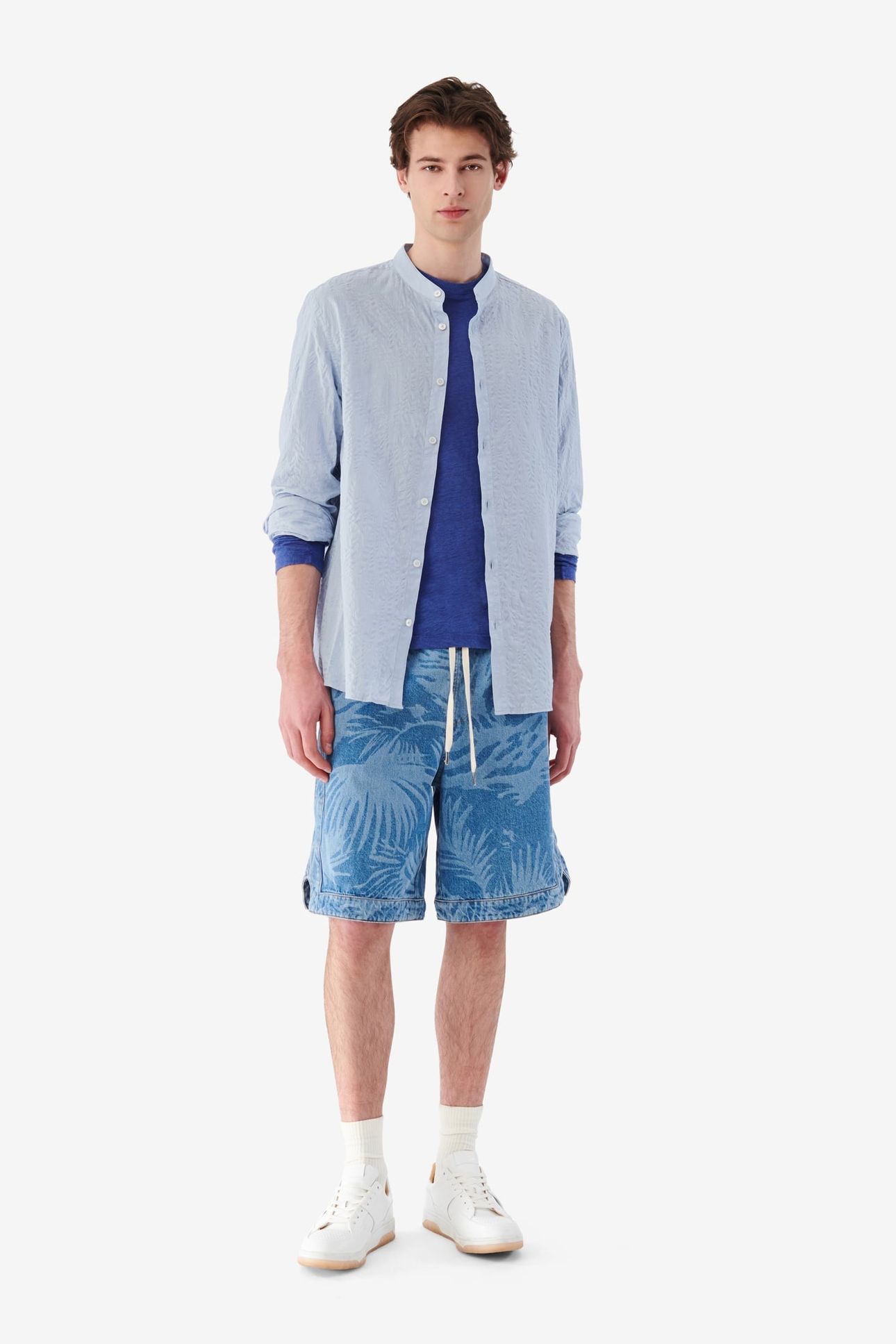 JADER SHORT LASER DENIM 3