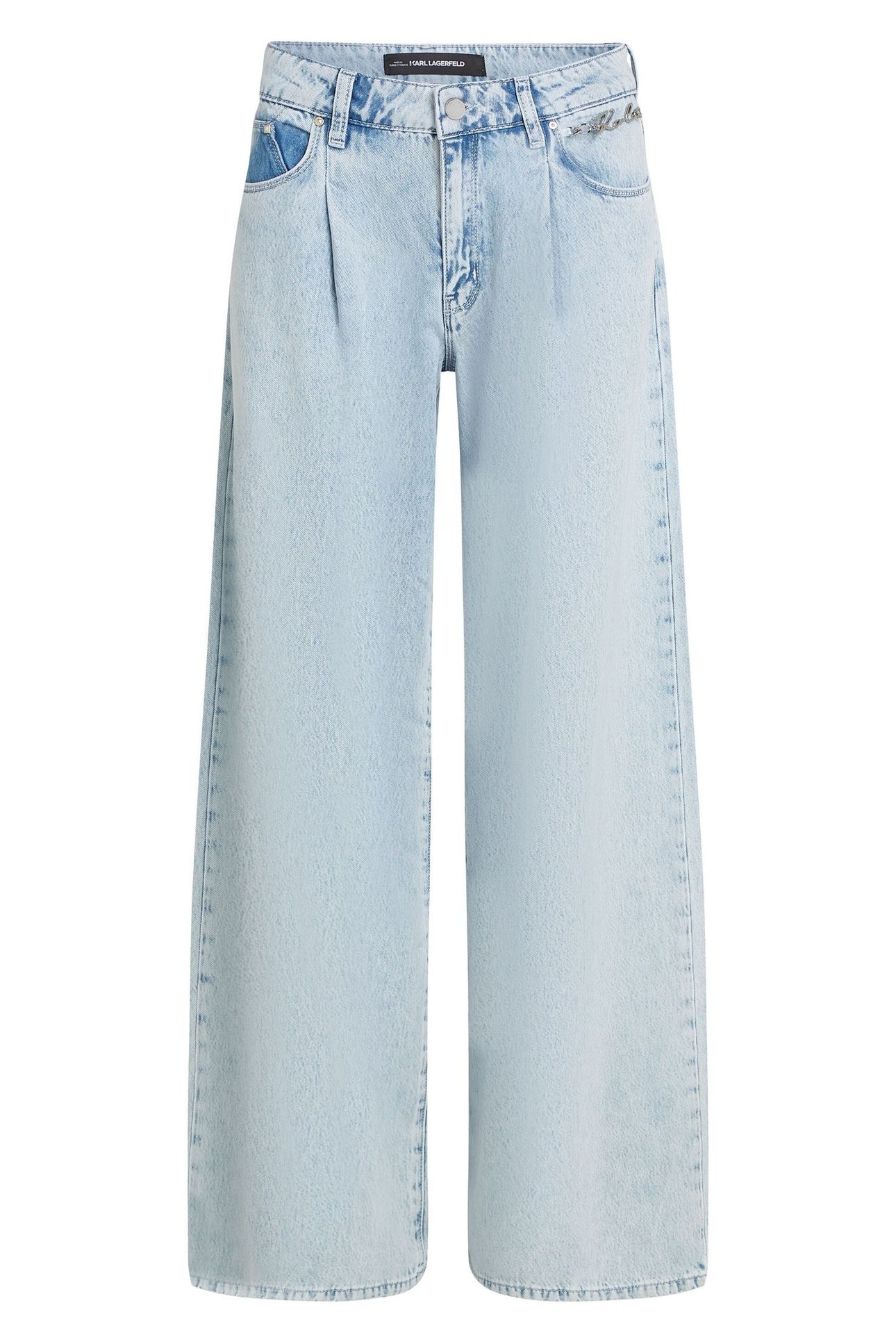 WIDE LEG BLUE DENIM PANTS LIGHT BLUE DENIM 3
