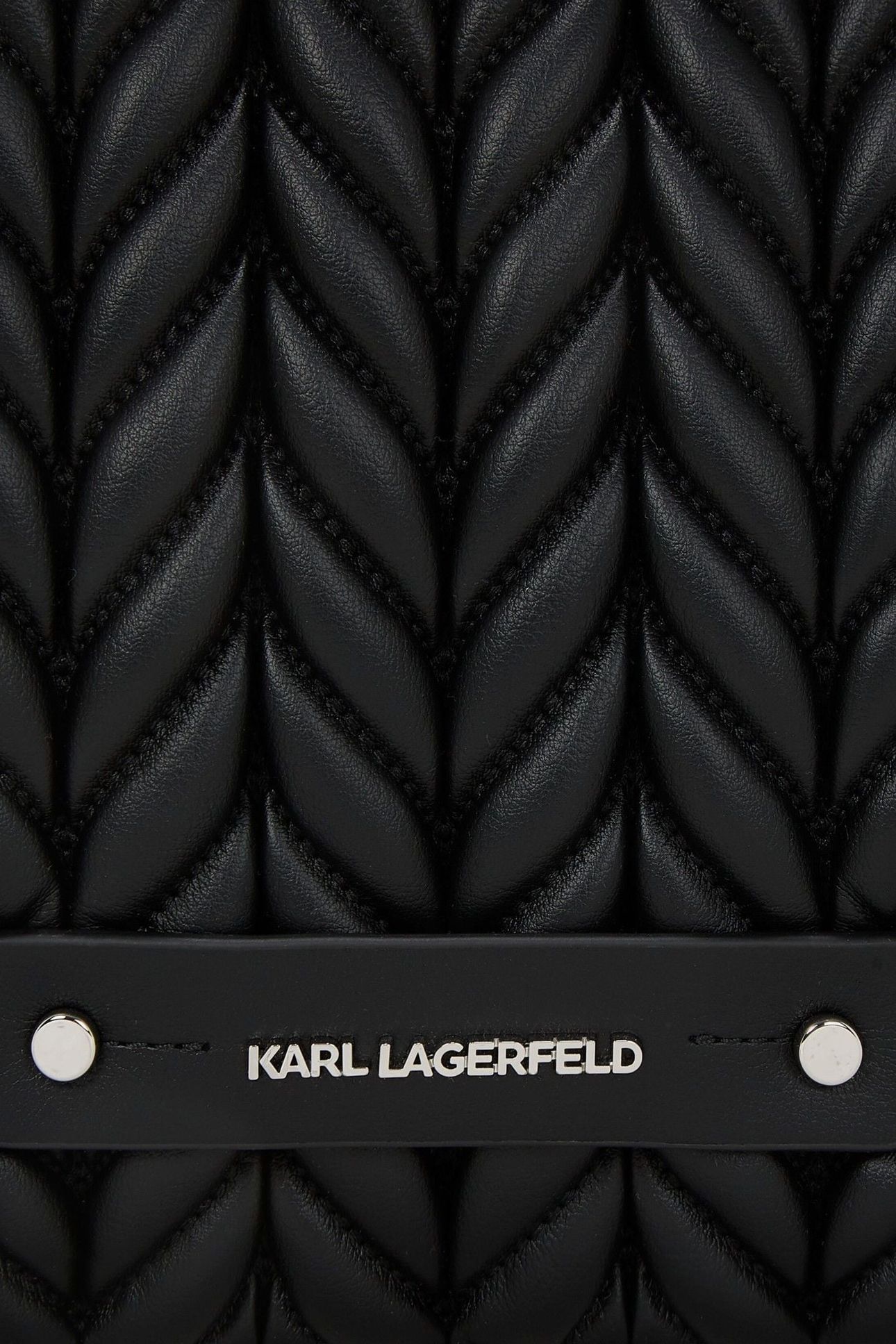 K/WEAVE MEDIUM TOTE BLACK-NICKEL 4