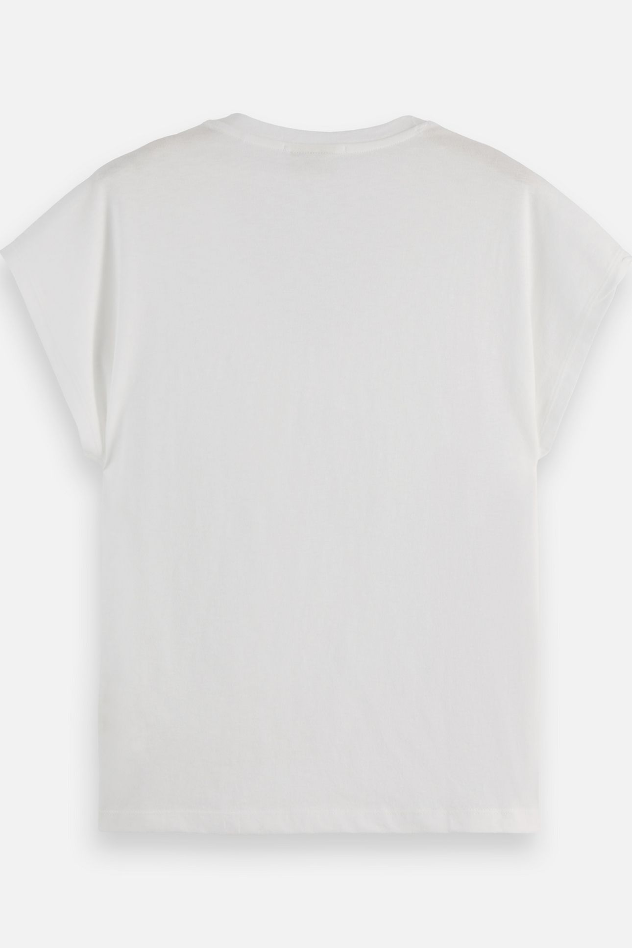 SLUB V-NECK T-SHIRT WHITE TRADITIONAL 5