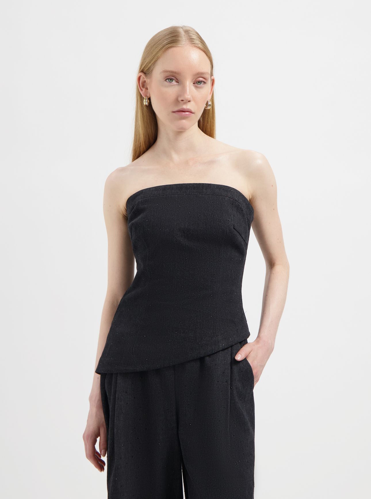 NOUS SOMMES LABELS – KATE TUBE TOP BLACK 6
