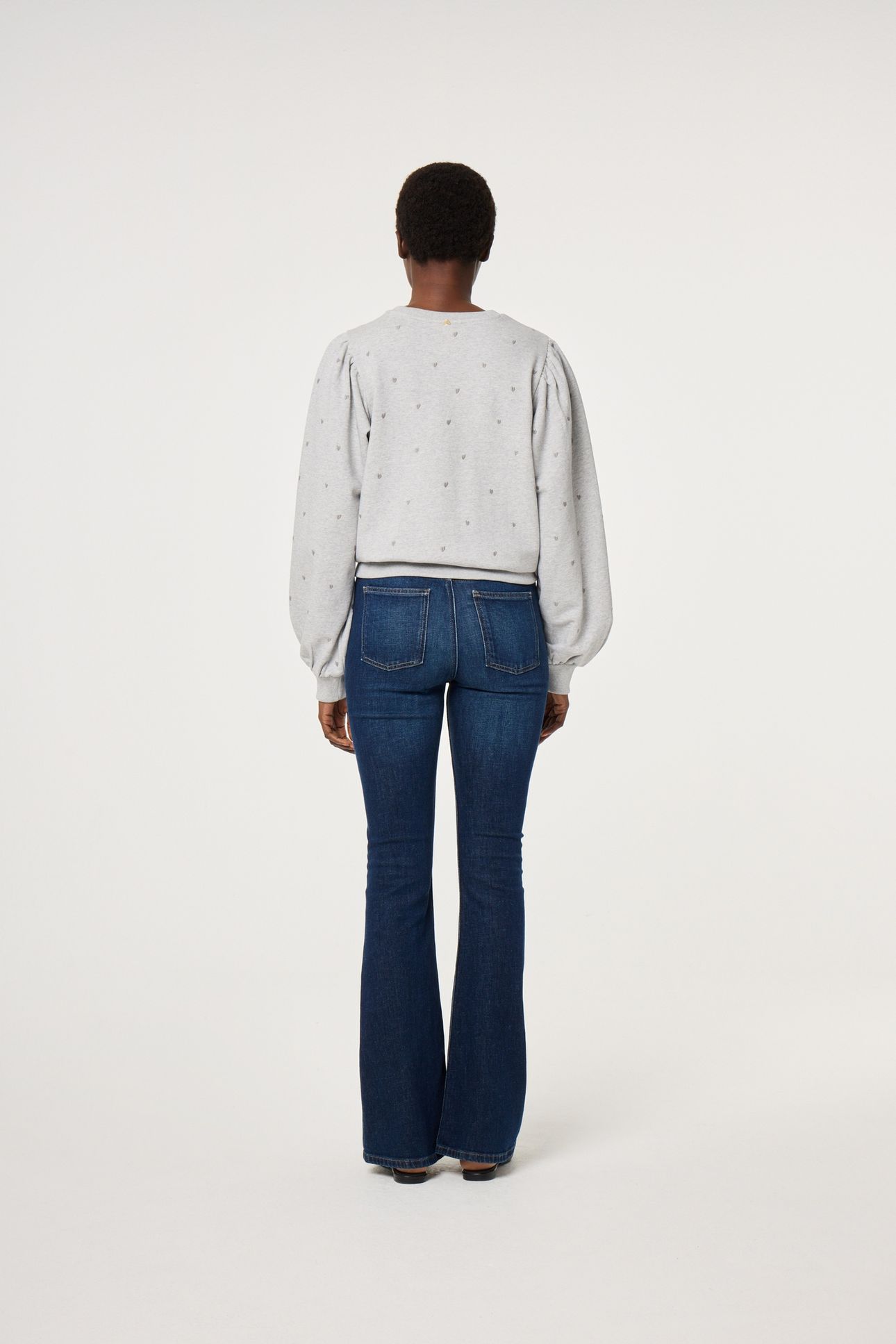 DINA SWEATER GREY MELANGE 3