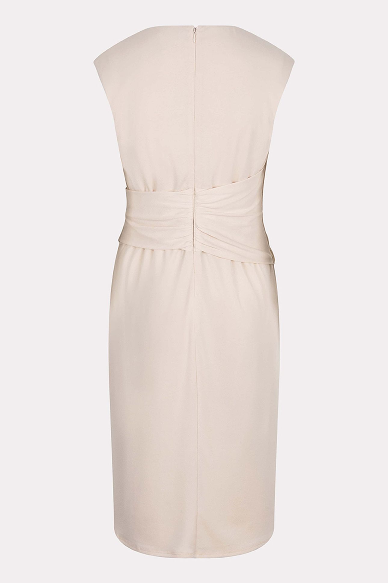 DRESS SLV/LSS WAIST DETAIL SAND 5