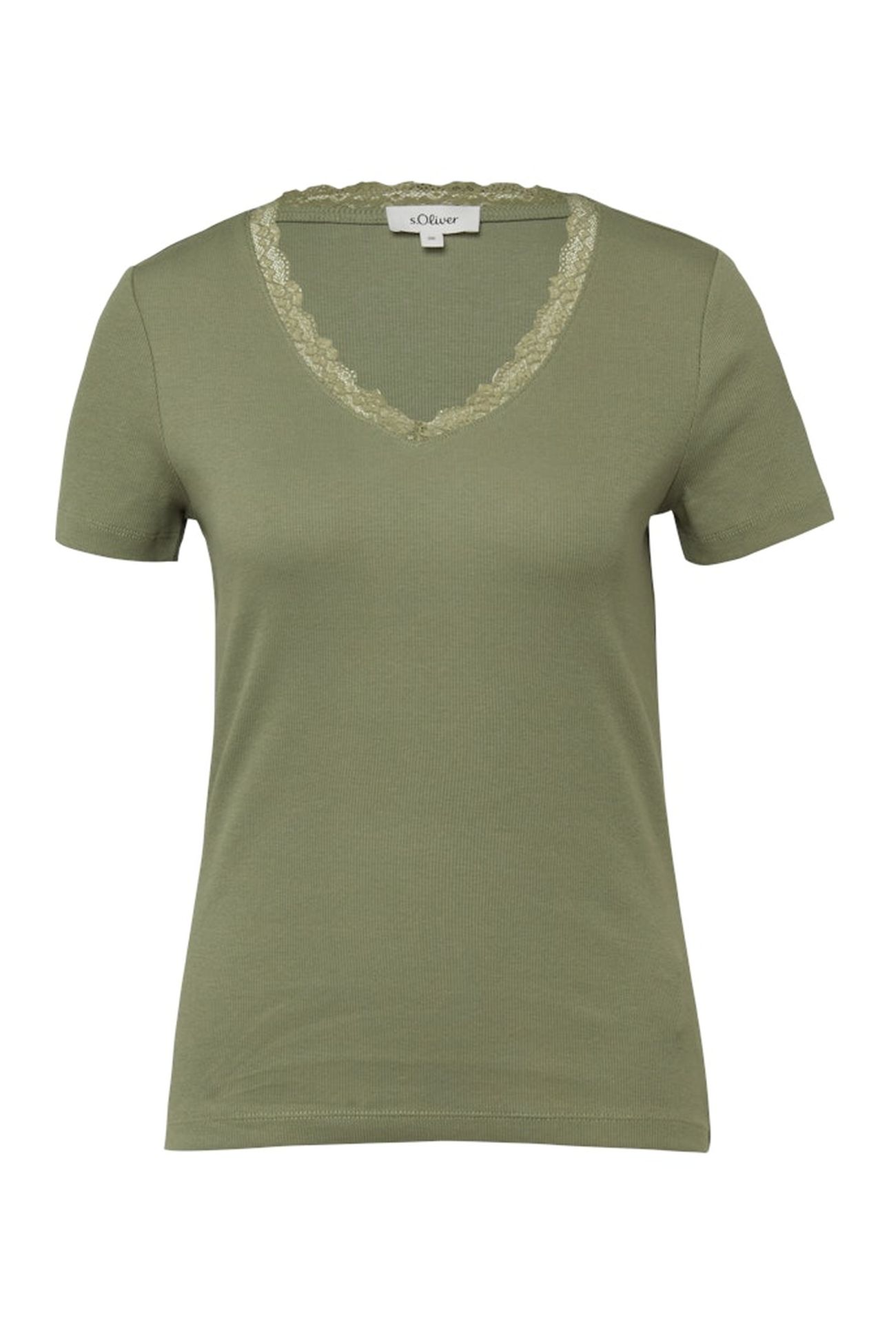 S.OLIVER T-SHIRTS ARMY GREEN 8