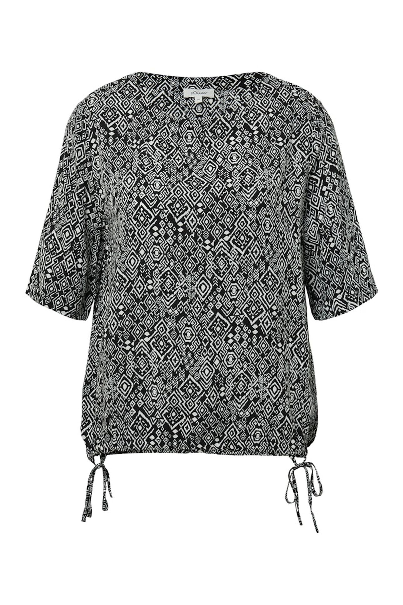 S.OLIVER BLOUSES BLACK 4