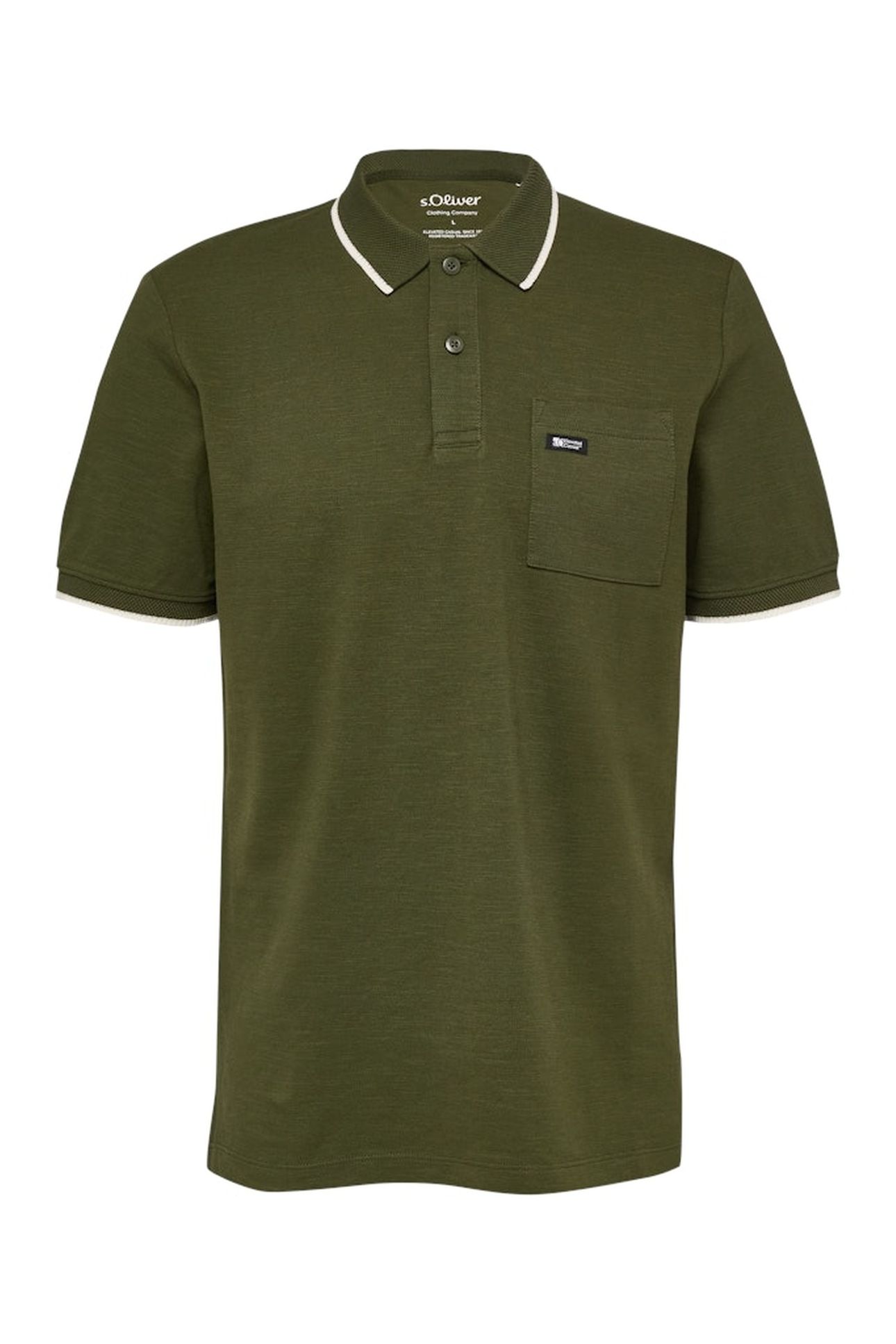 S.OLIVER POLOSHIRTS DARK GREEN 4