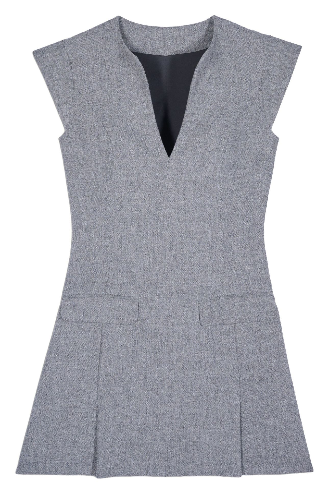 ROBE DORNELLE GRIS 4