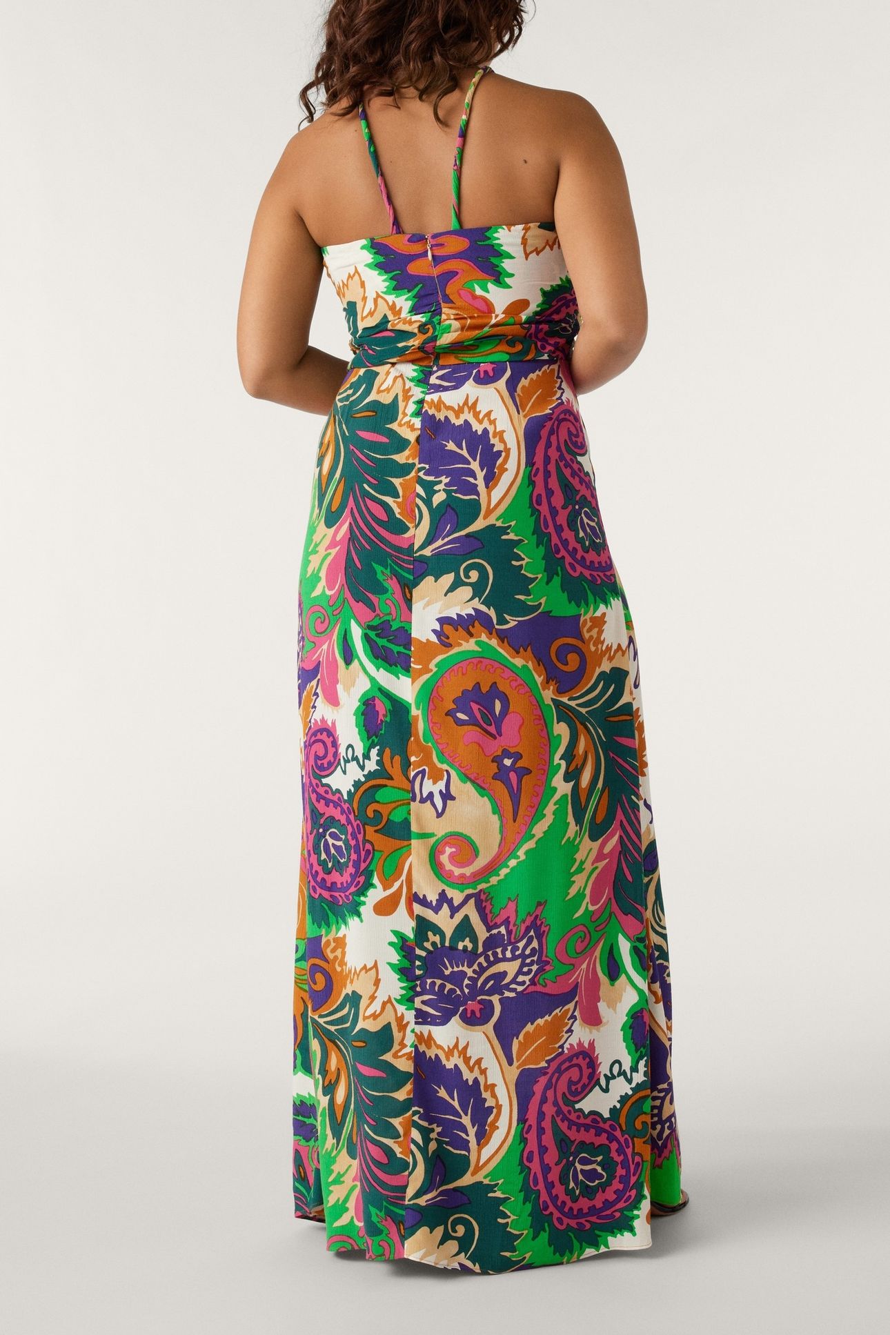 ROBE NOUR VERT 2
