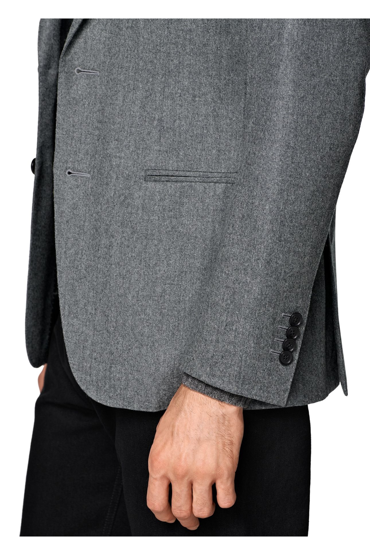 HAVANA PURE WOOL S120 SEPARATE SUIT JACKETS MID GRE 8