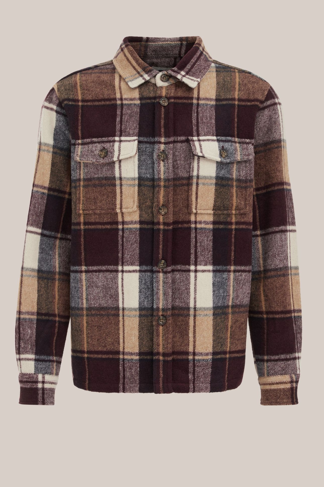 OVERSHIRT BURGUNDY RED 4