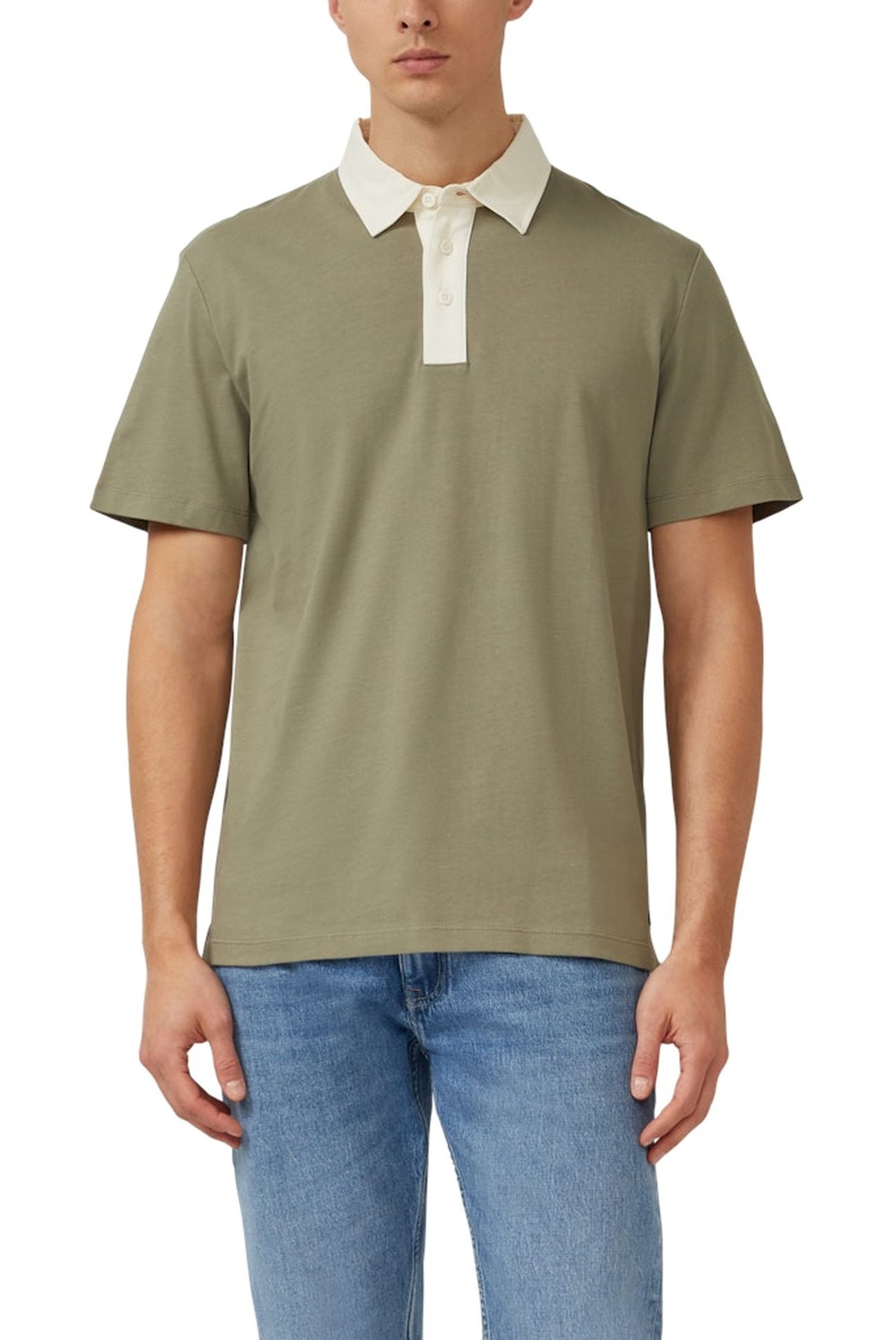 S.OLIVER POLOSHIRTS ARMY GREEN 1