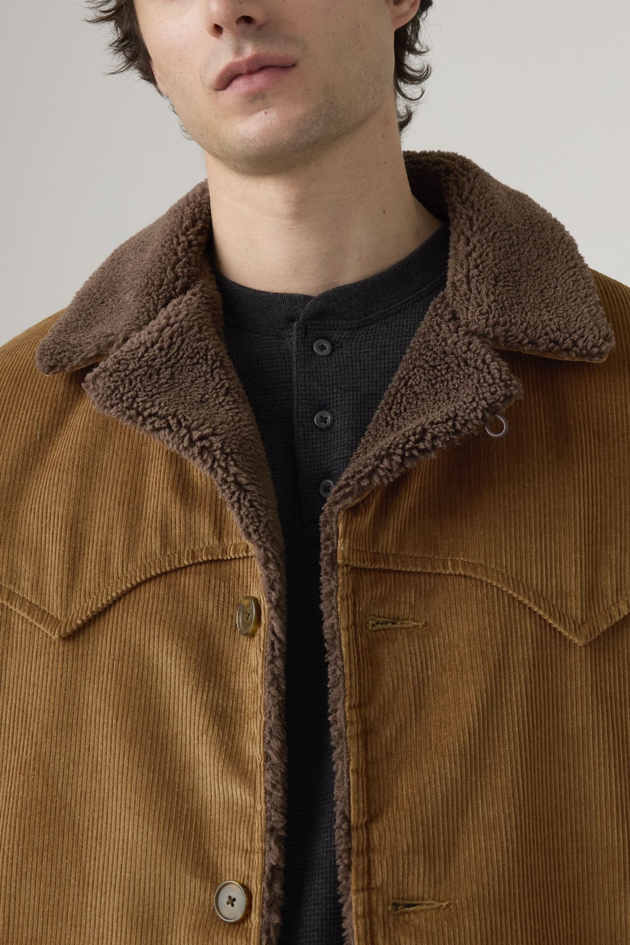 DURHAM COSY CORDUROY SHORT COAT 4