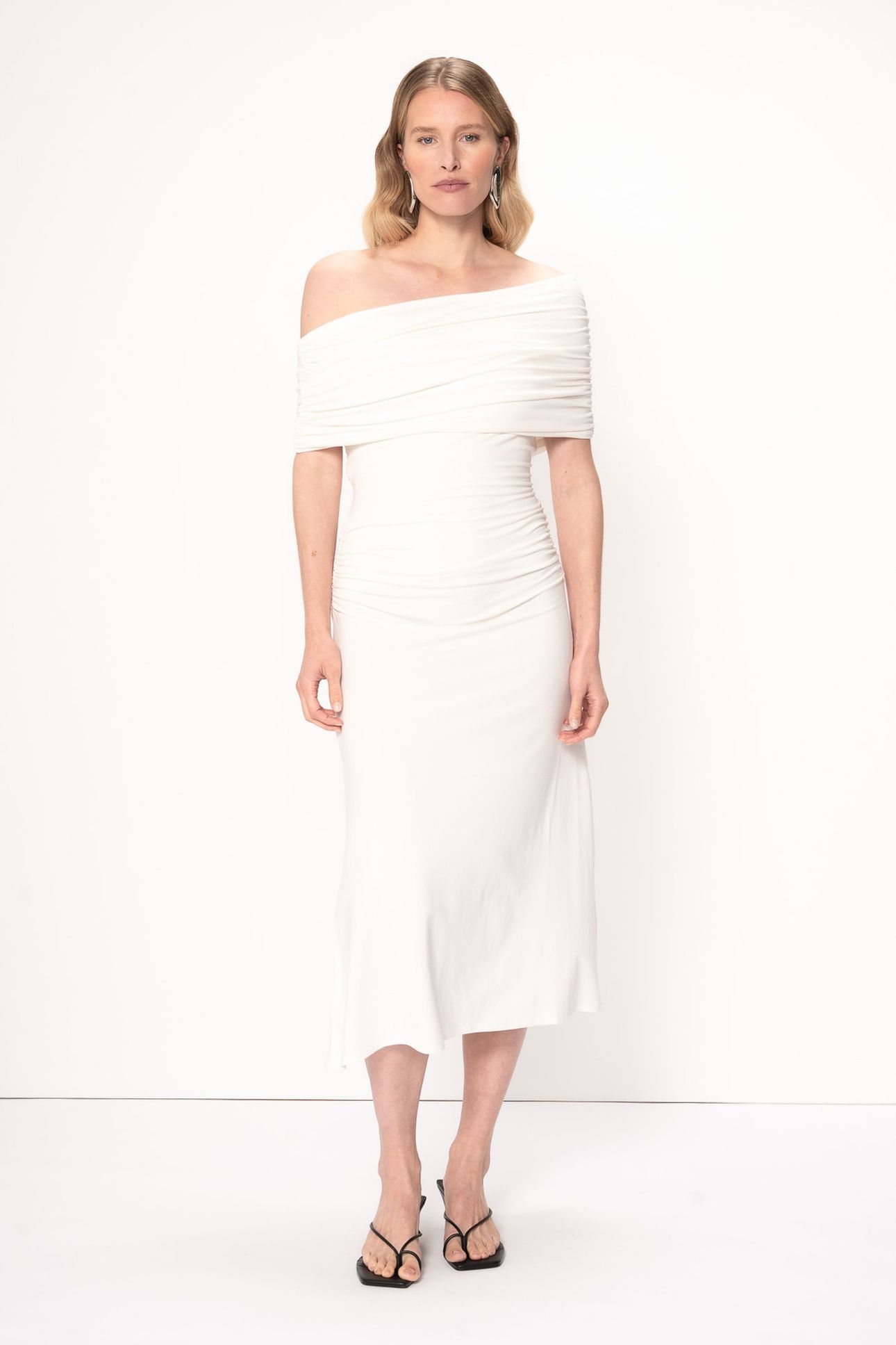 GIADA ODE DRESS COCONUT MILK 1