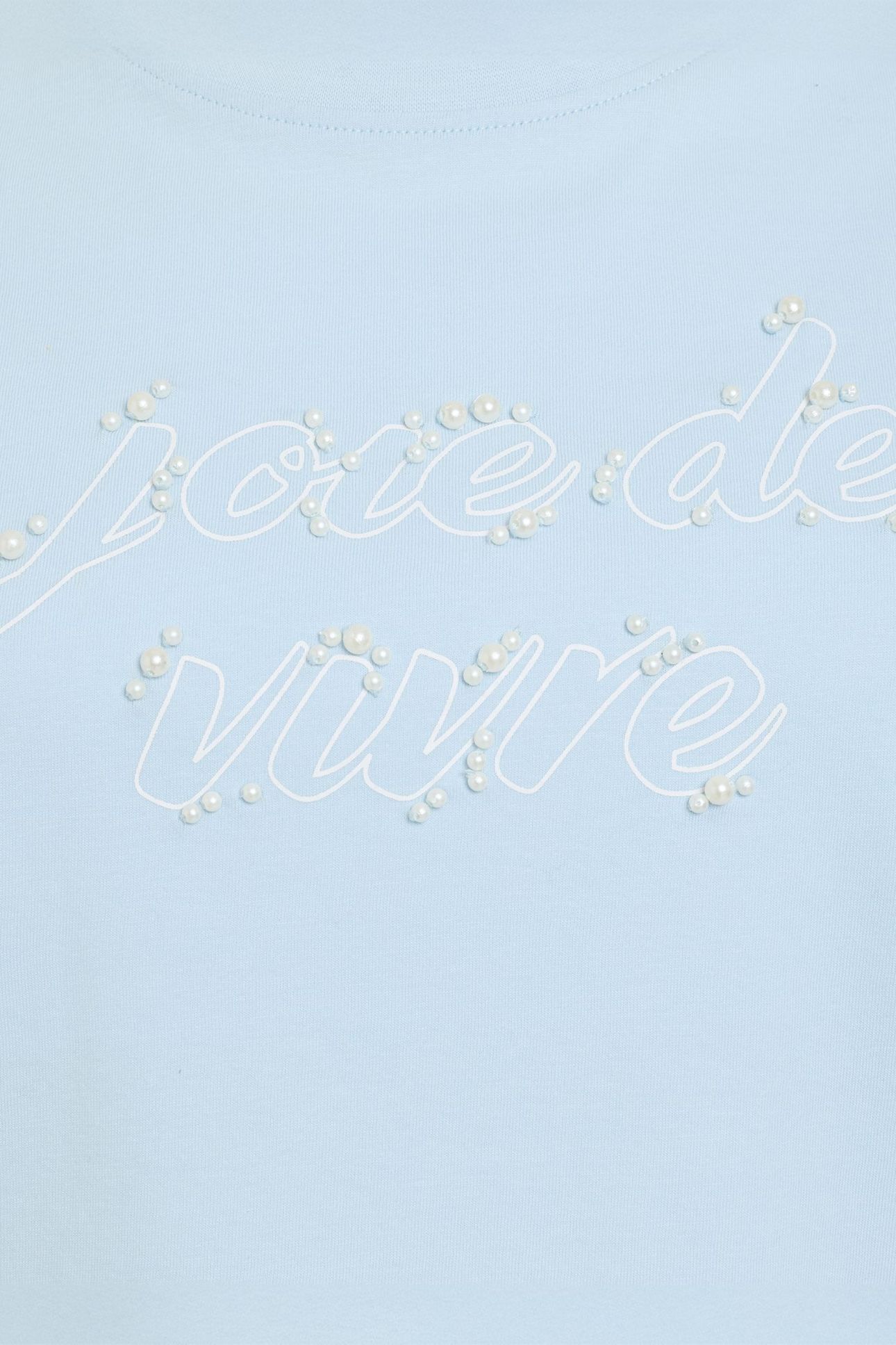 JOIE DE VIVRE SS TOP SKY BLUE/WHITE 2