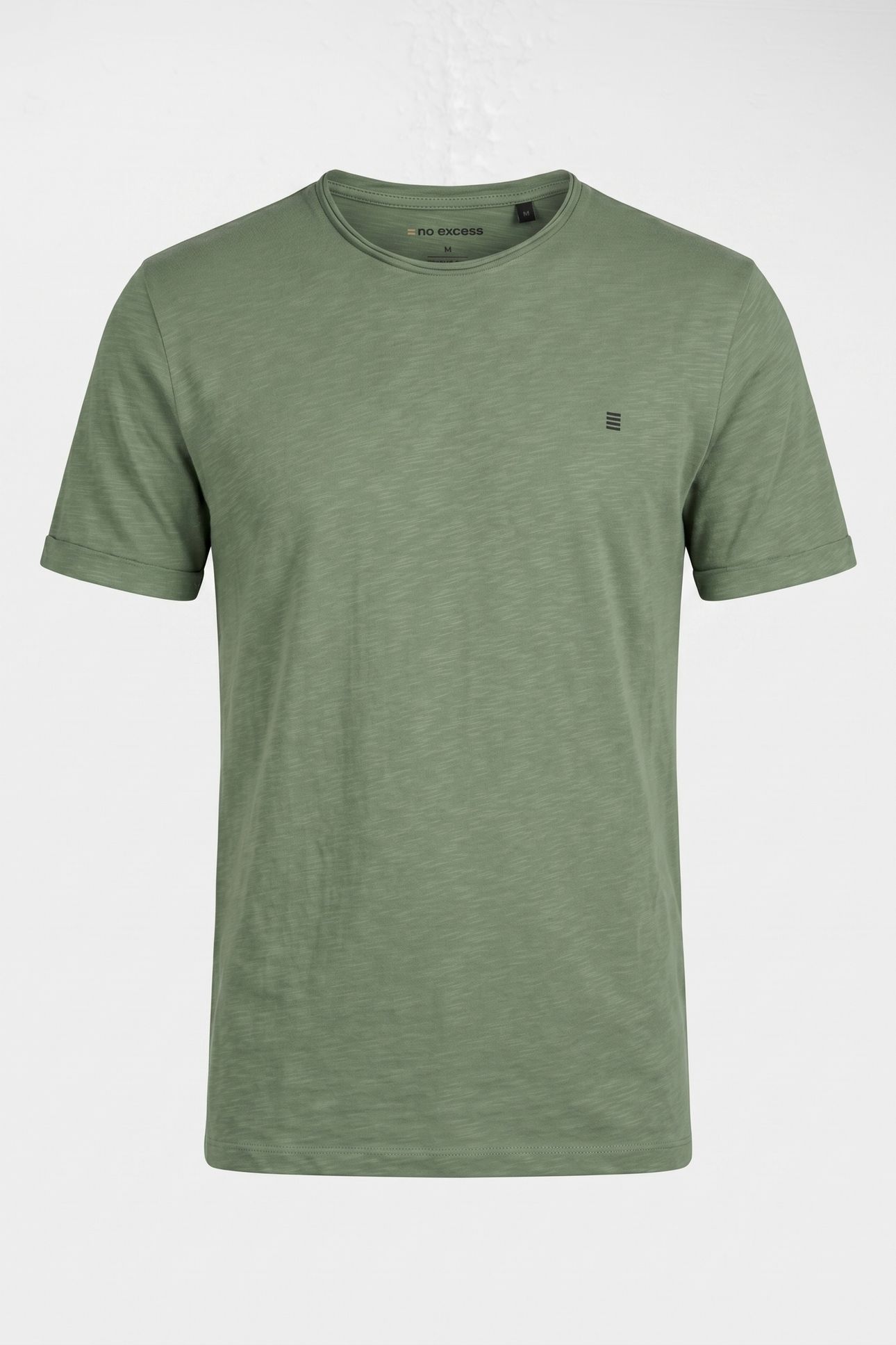 T-SHIRT CREWNECK SLUB GREEN 3