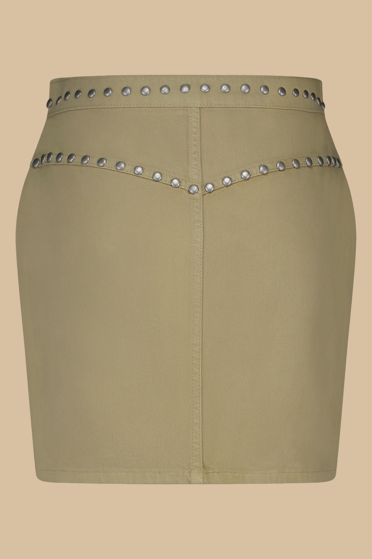 COCO SKIRT OLIVE GRAY 2