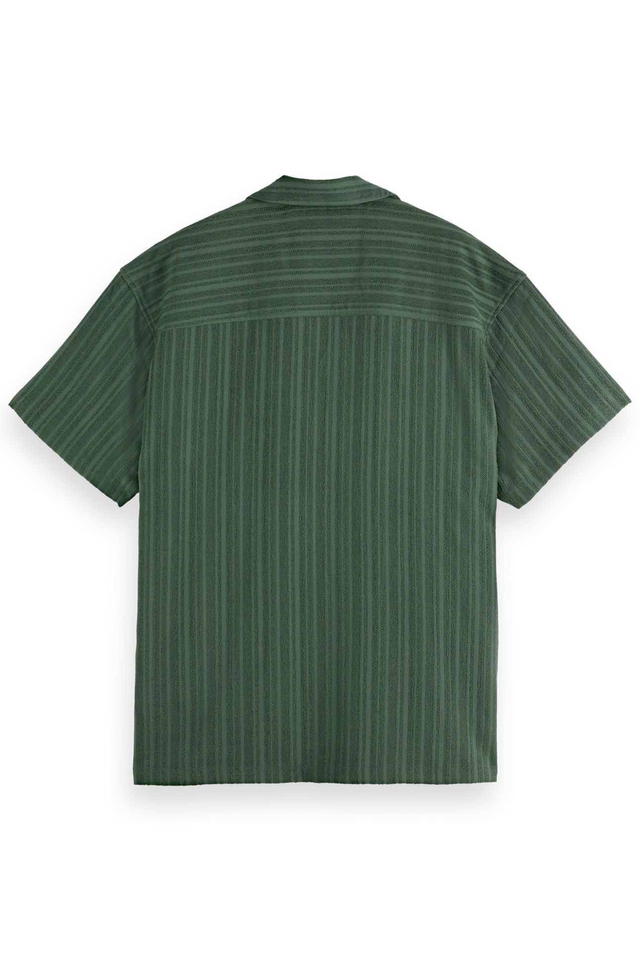 TONAL-STRIPED SHORT-SLEEVED SHIRT THYME 2