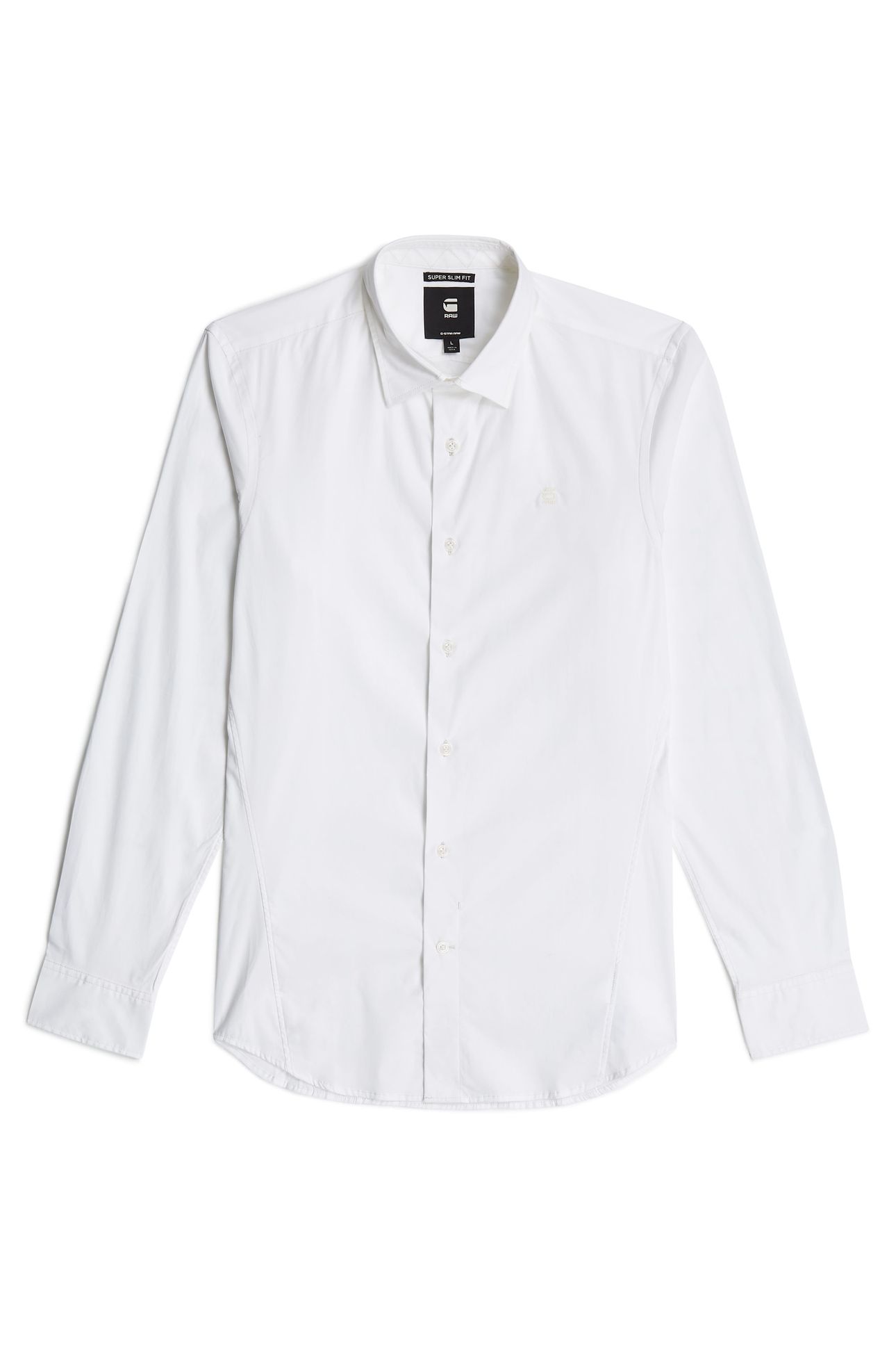 DRESSED SUPER SLIM SHIRT WHITE 4