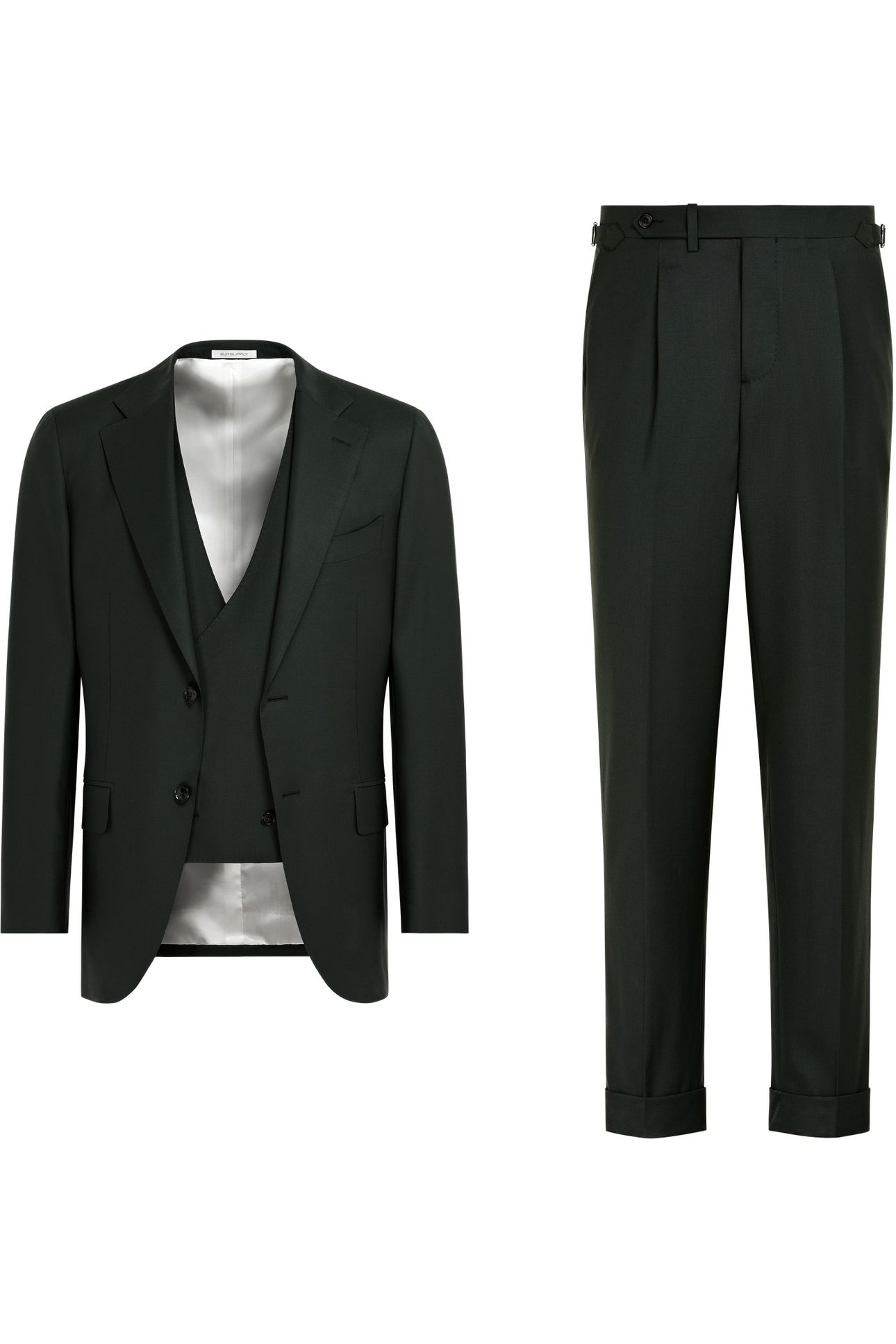 SUIT3P-MID-GREEN NESTED SUITS DARK GREEN 8